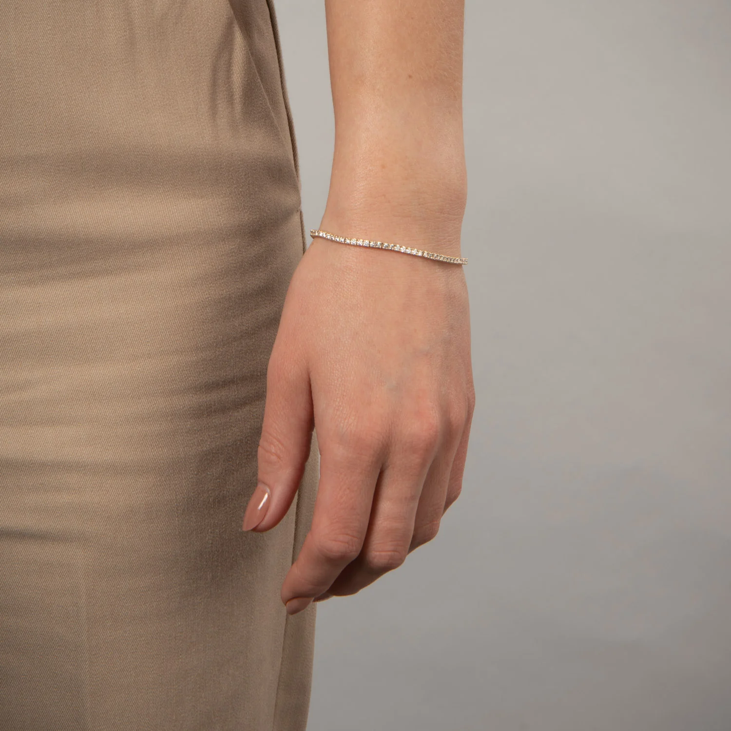 Diamond Collection - Tennisarmbånd - JB0176Y-14 - Image 2