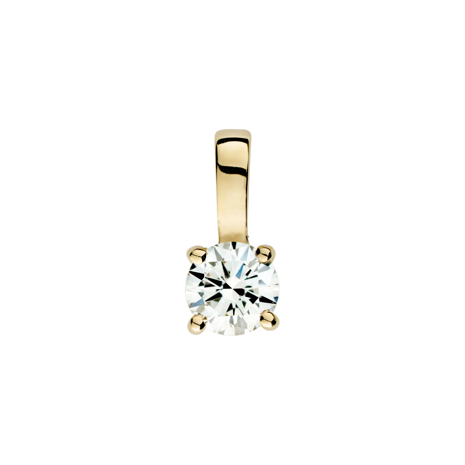Diamond Collection - Vedhæng, 0,14 ct. w/si - 14 kt. guld