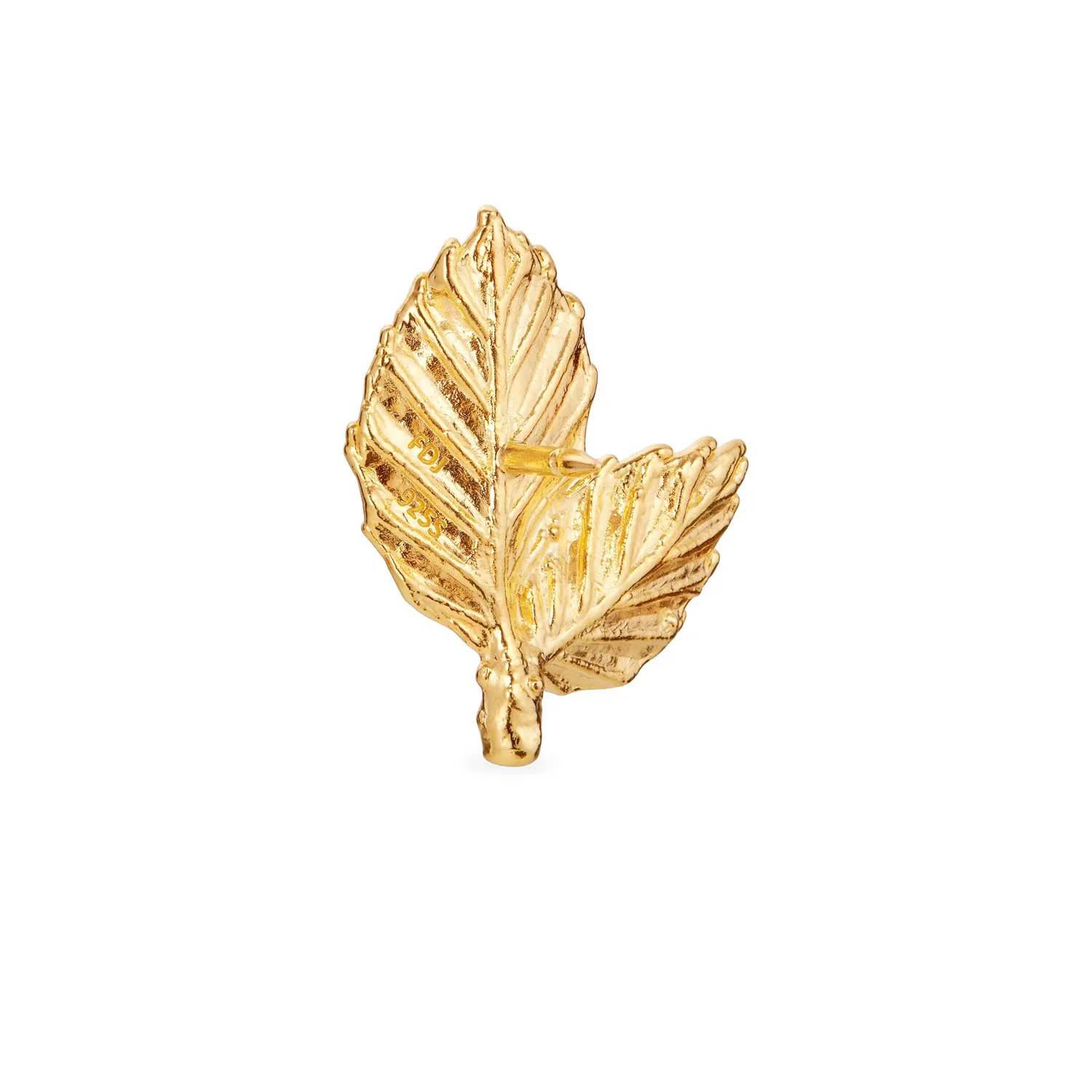 Flora Danica - Bøgeblad pin - BL-PI-G - Image 2