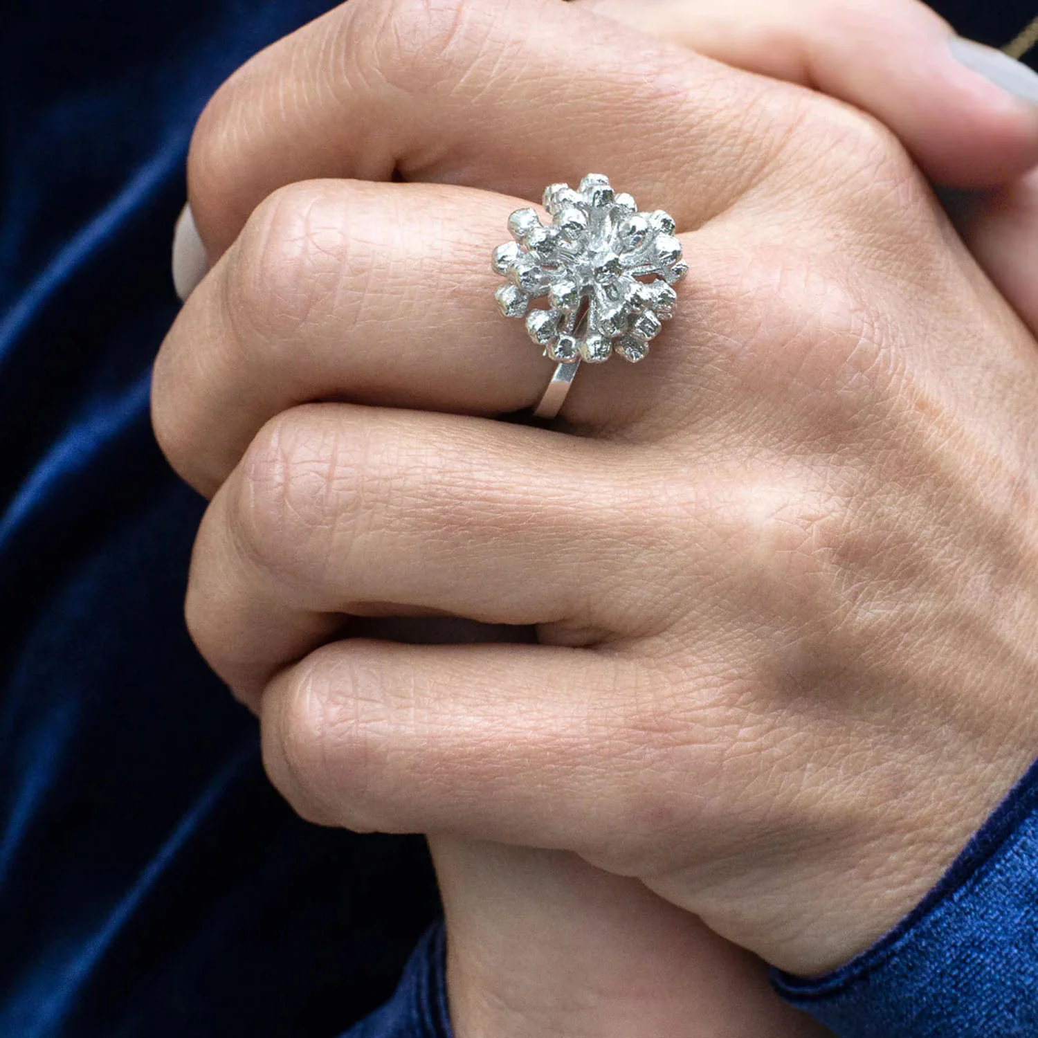 Flora Danica - Dild Statement ring - DF-STRI-S - Image 5
