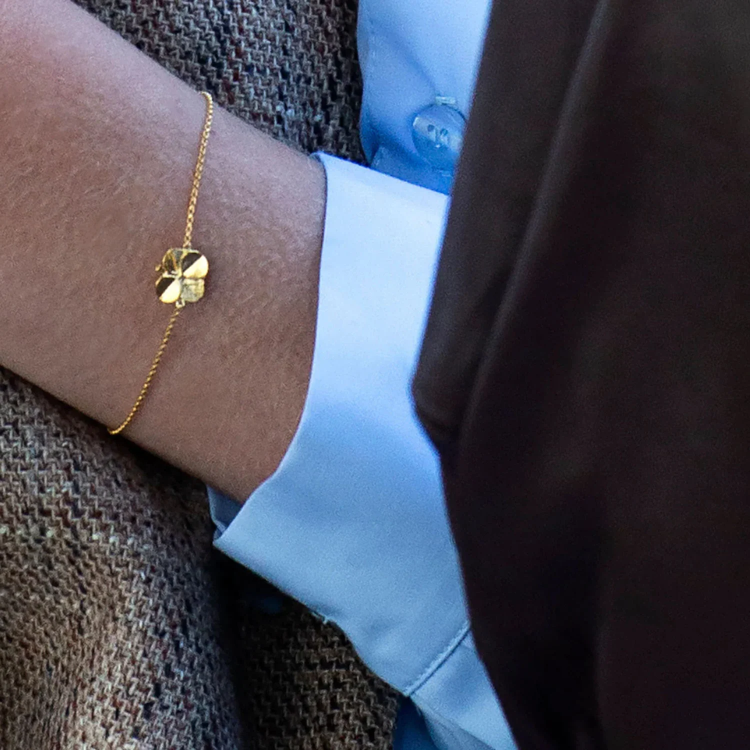 Flora Danica - Firkløver armbånd - FLC-BR-G - Image 5