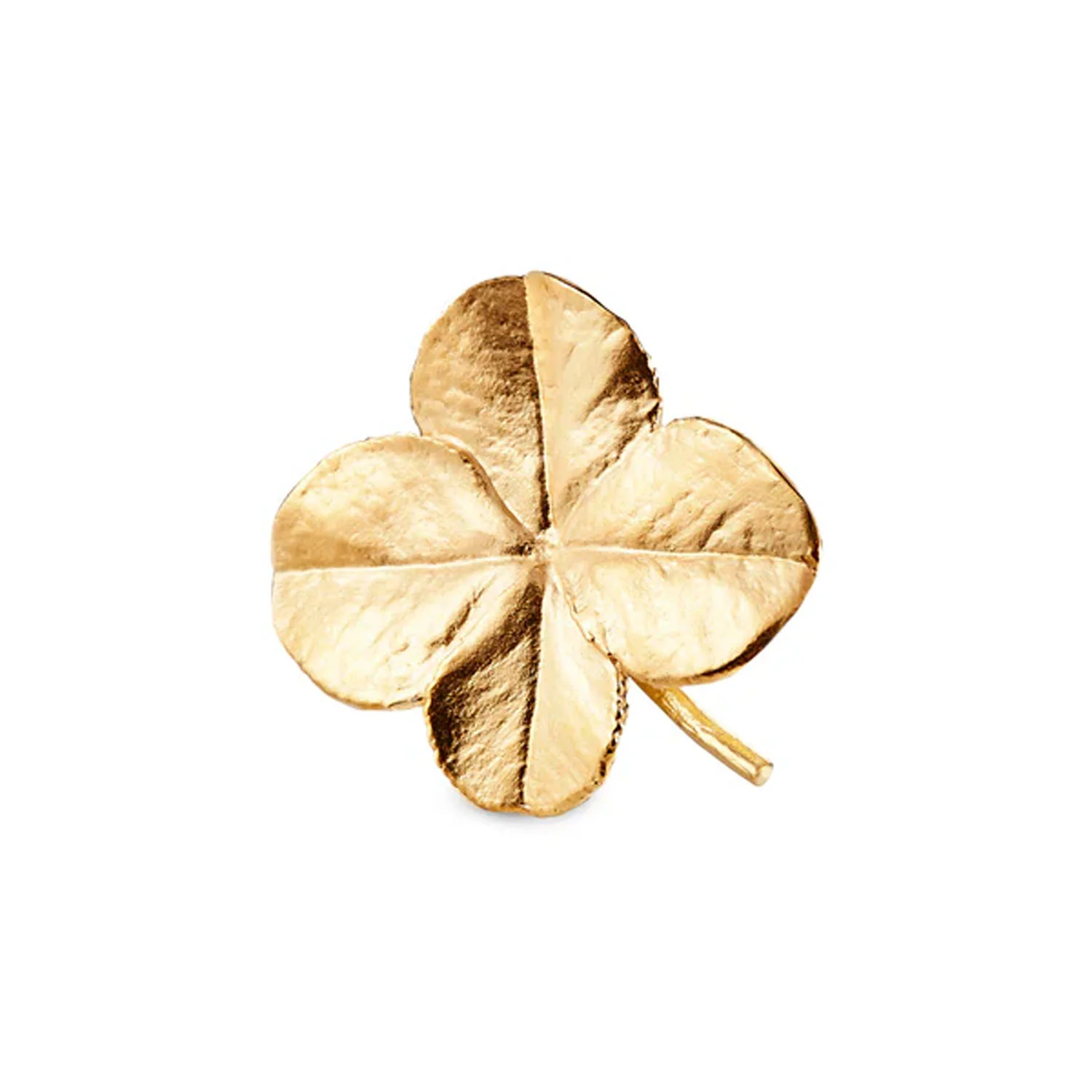 Flora Danica - Firkløver broche - FLC-BRO-G