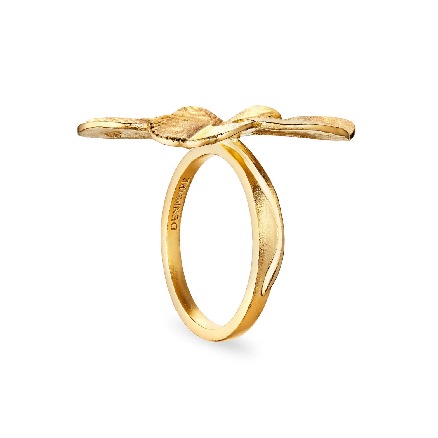 Flora Danica - Firkløver Statement ring - FLC-STRI-G - Image 5
