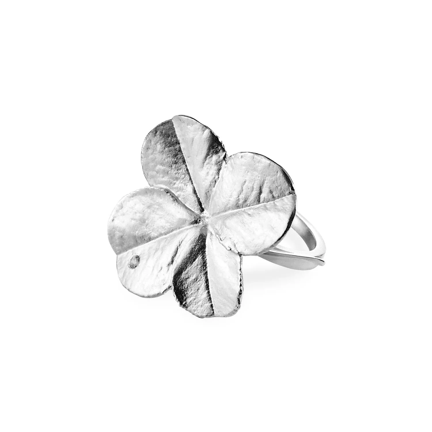 Flora Danica - Firkløver Statement ring - FLC-STRI-S