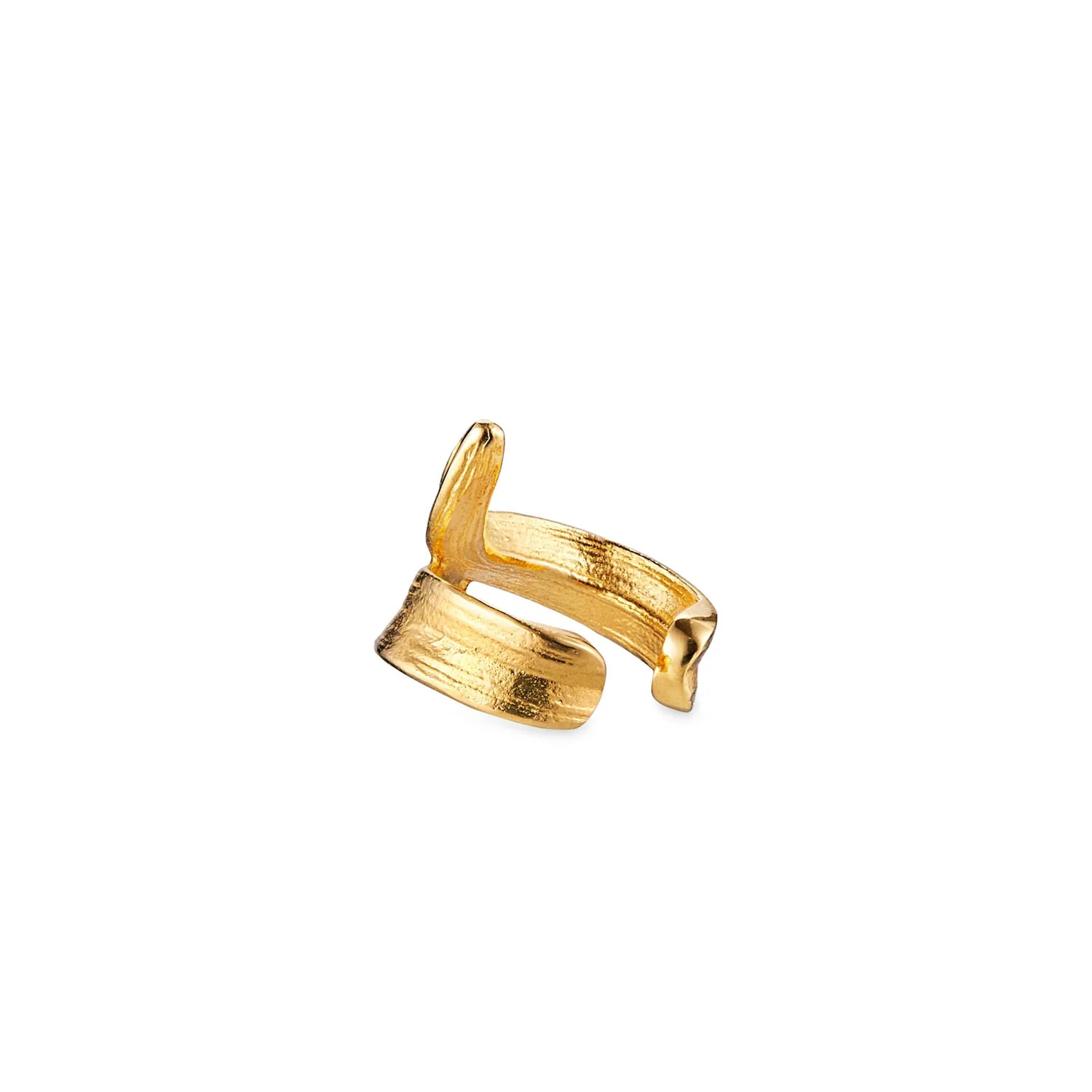 Flora Danica - Græs ear cuff, 1 stk. - GR-EACU-G - Image 4