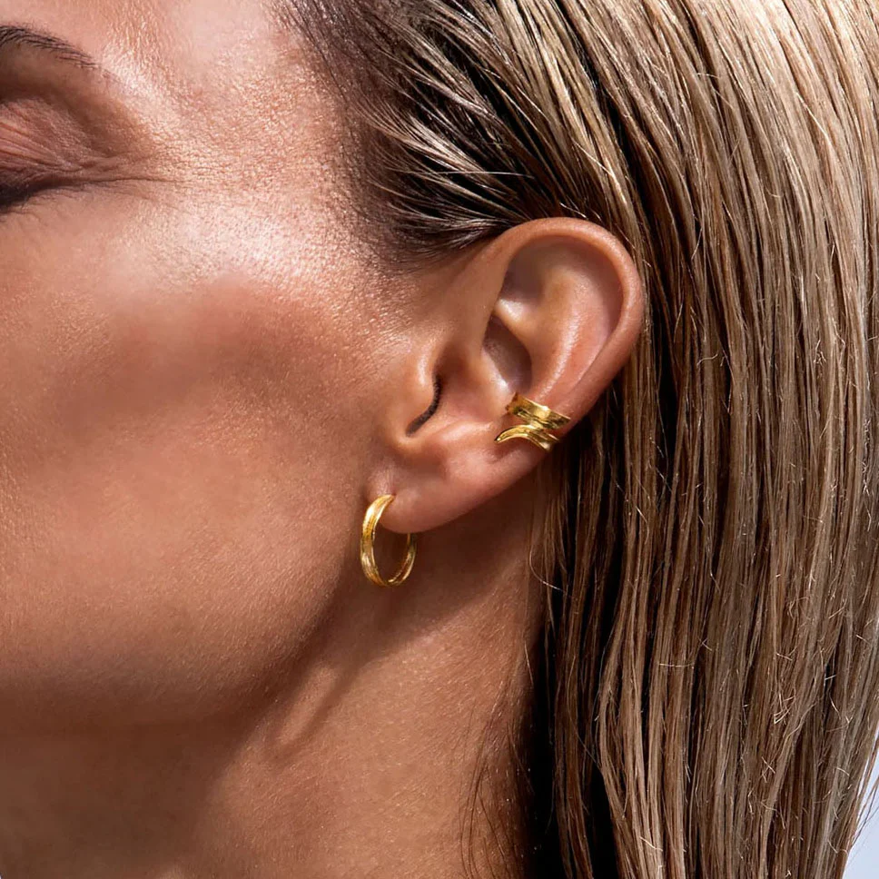 Flora Danica - Græs ear cuff, 1 stk. - GR-EACU-G - Image 6