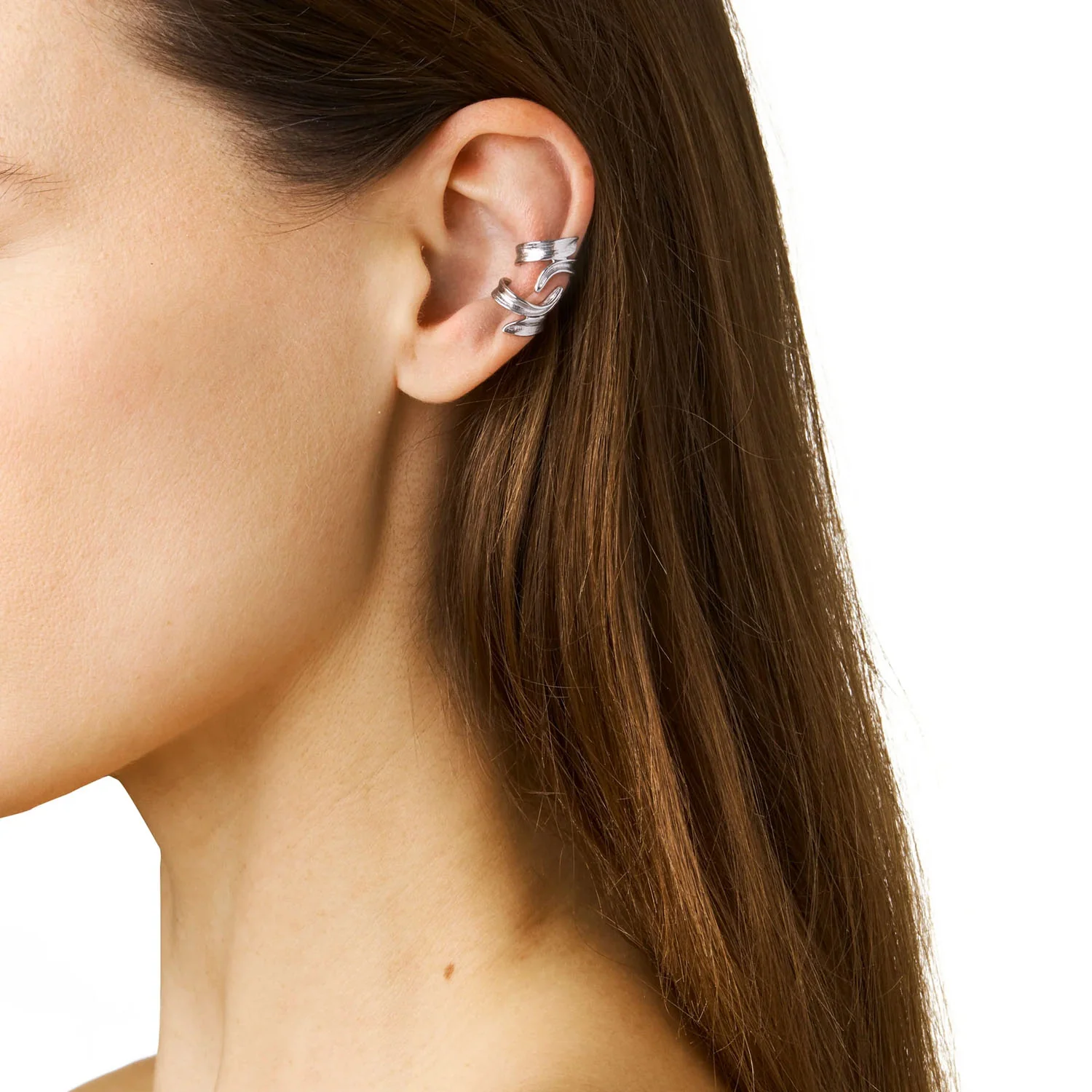 Flora Danica - Græs ear cuff, 1 stk. - GR-EACU-S - Image 2