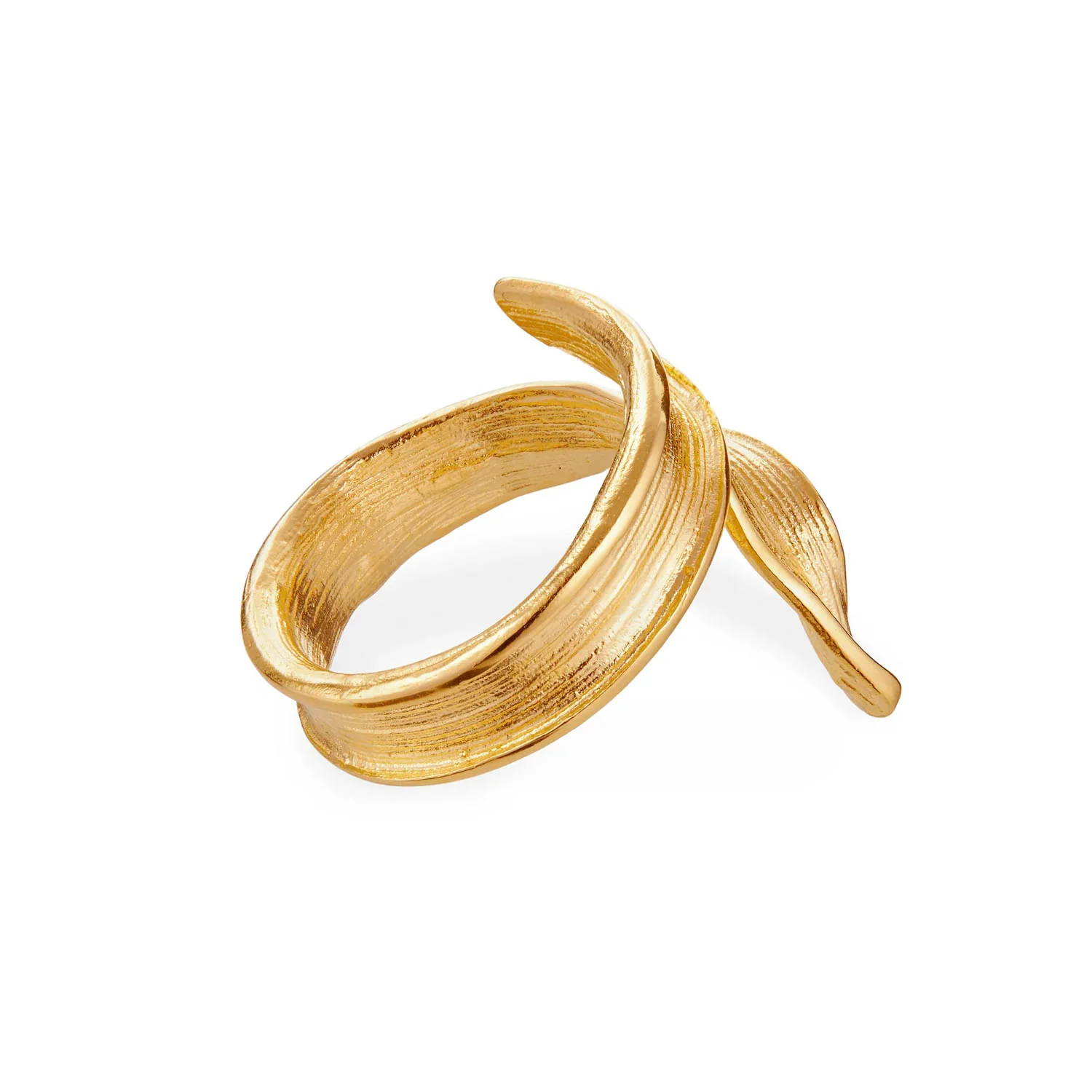 Flora Danica - Græs Statement ring - GR-STRI-G - Image 4