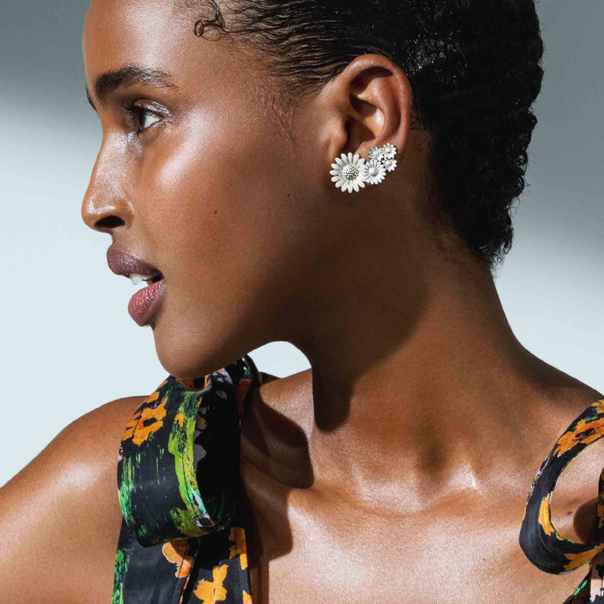 Georg Jensen - Daisy Earcuff Medium left - 20001133 - Image 3