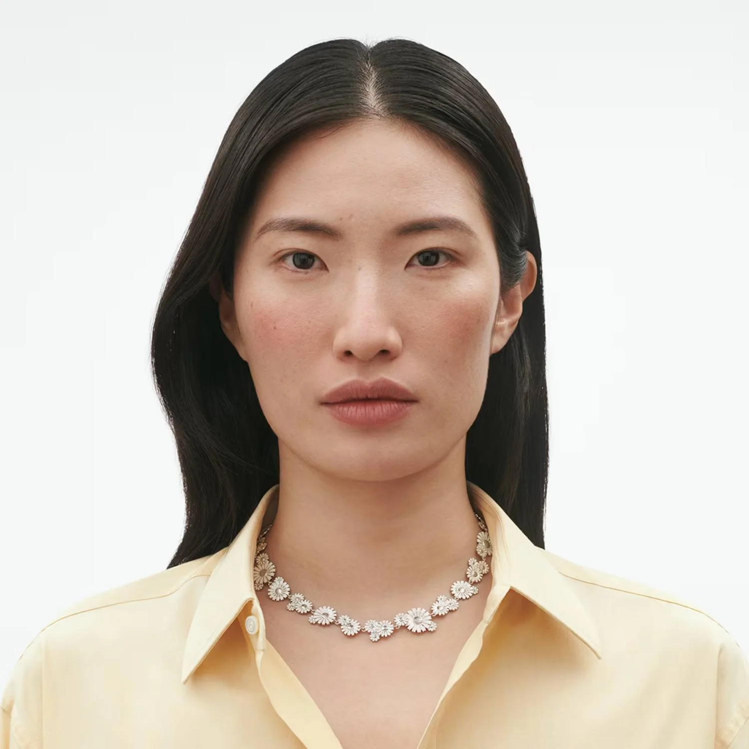 Georg Jensen - Daisy halskæde - Sølv - Image 3