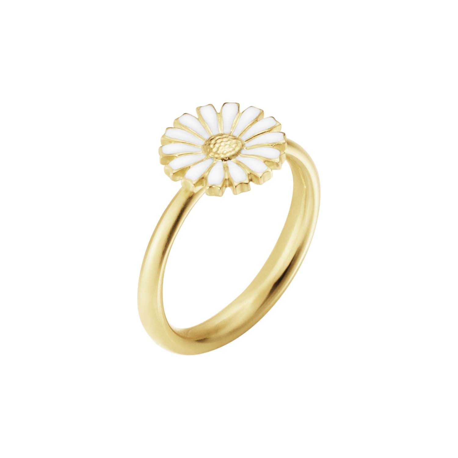 Georg Jensen - Daisy ring, 2025/11 mm - Forgyldt sølv