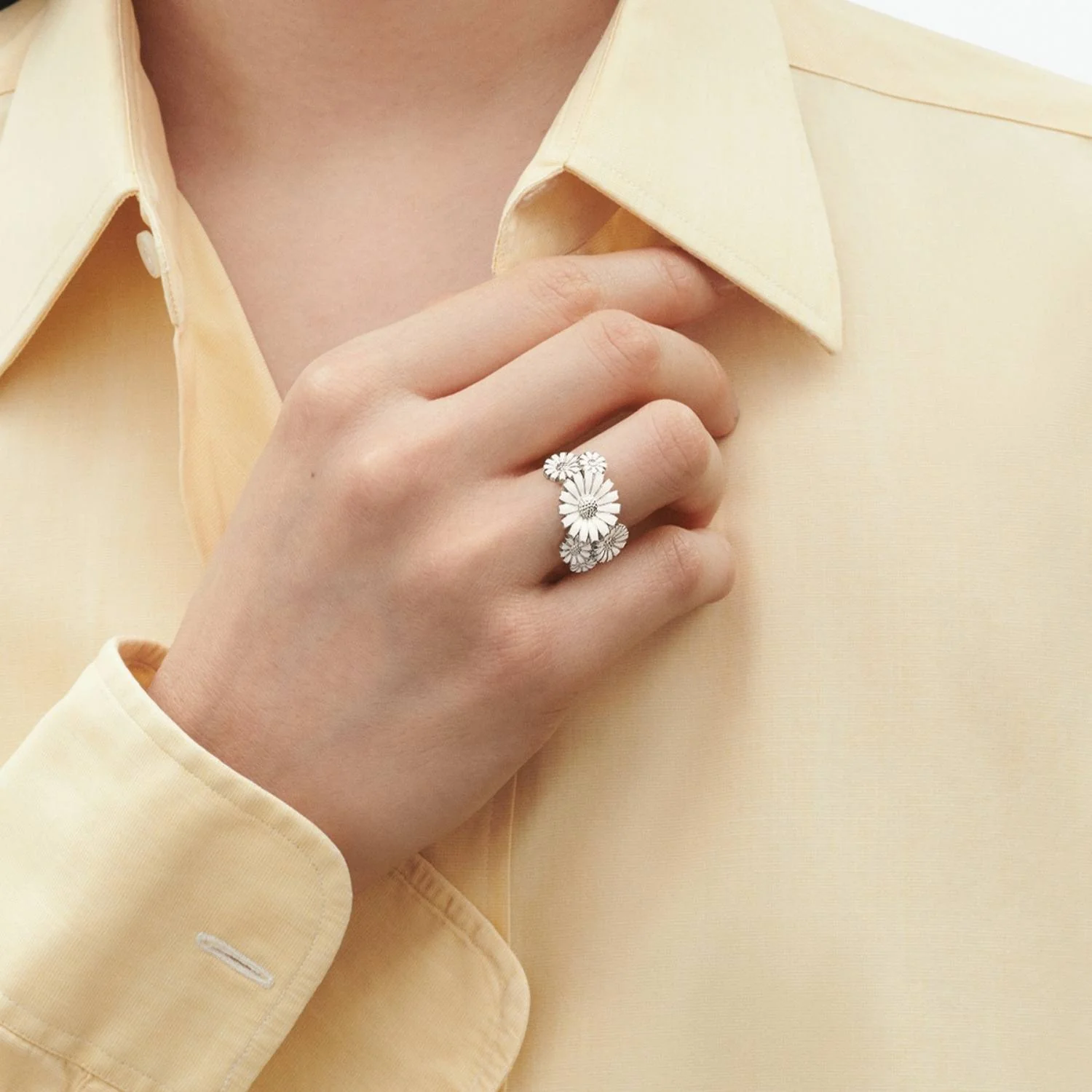 Georg Jensen - Daisy ring - Sølv - Image 2
