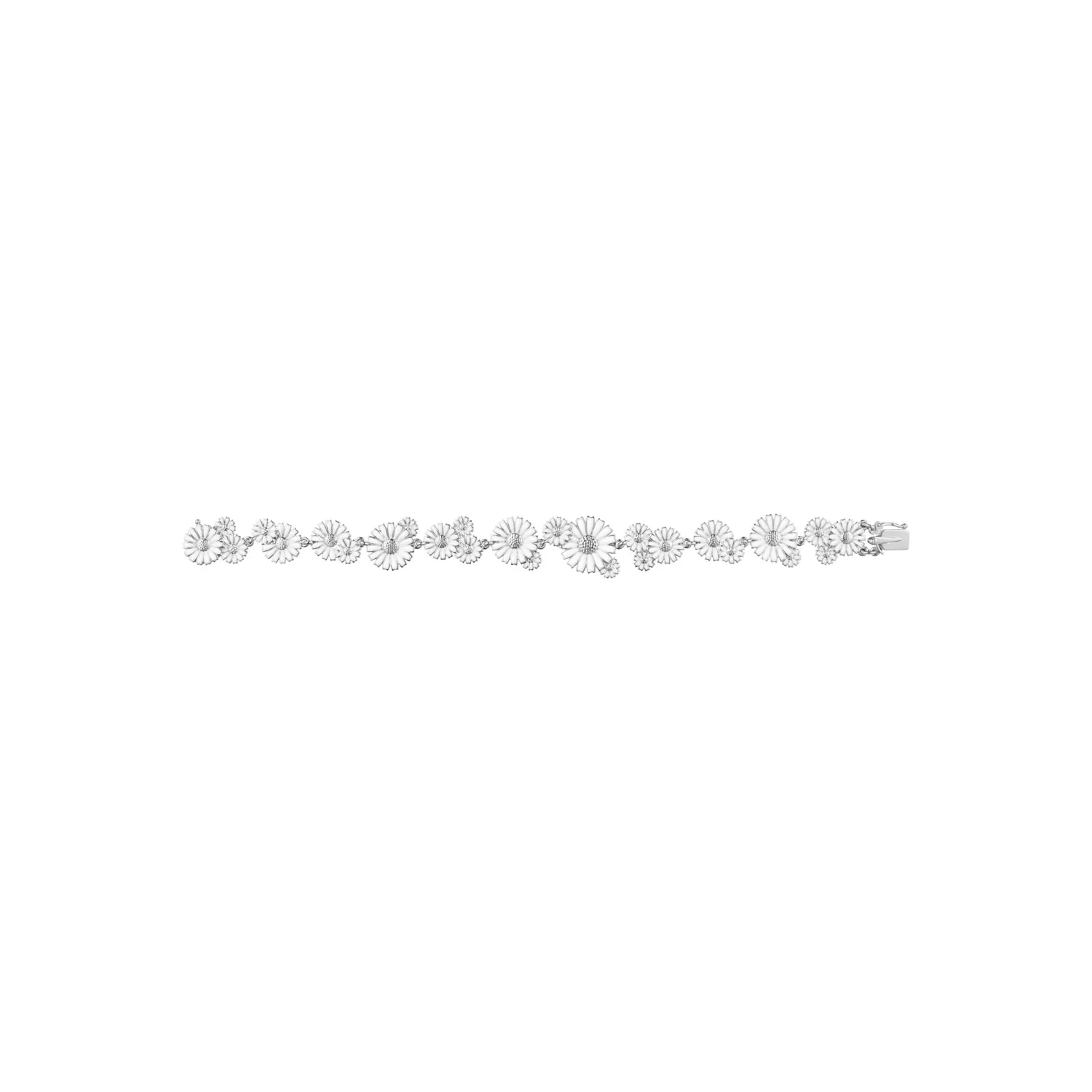 Georg Jensen - Daisy ROW armbånd - Sølv