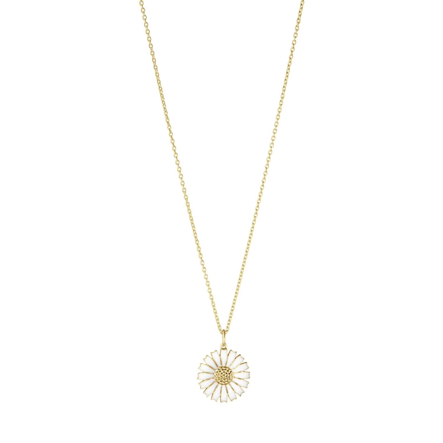 Georg Jensen - Daisy vedhæng, 2025/18 mm - Forgyldt sølv