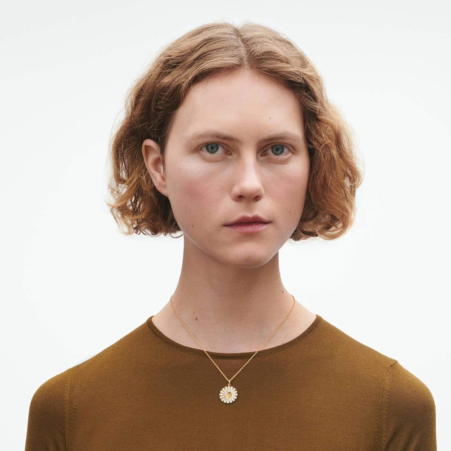 Georg Jensen - Daisy vedhæng, 2025/18 mm - Forgyldt sølv - Image 2