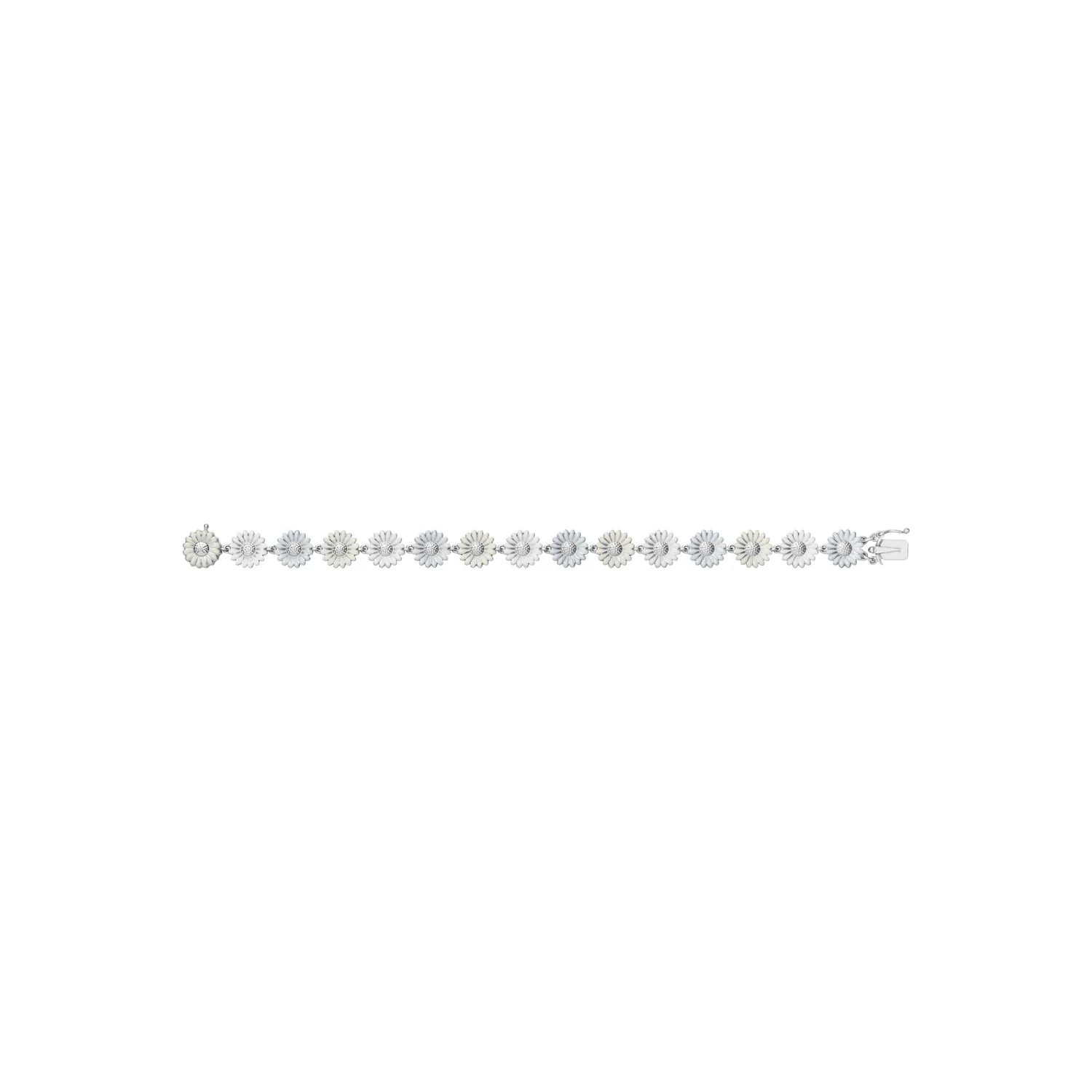 Georg Jensen - Daisy White armbånd - sølv