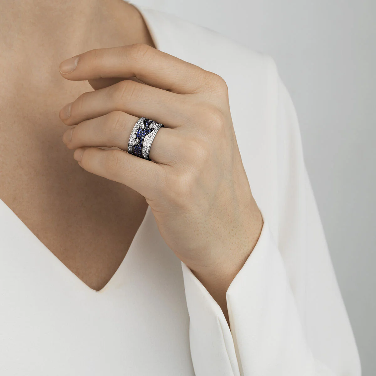 Georg Jensen - Fusion centerring - 20000327 - Image 2