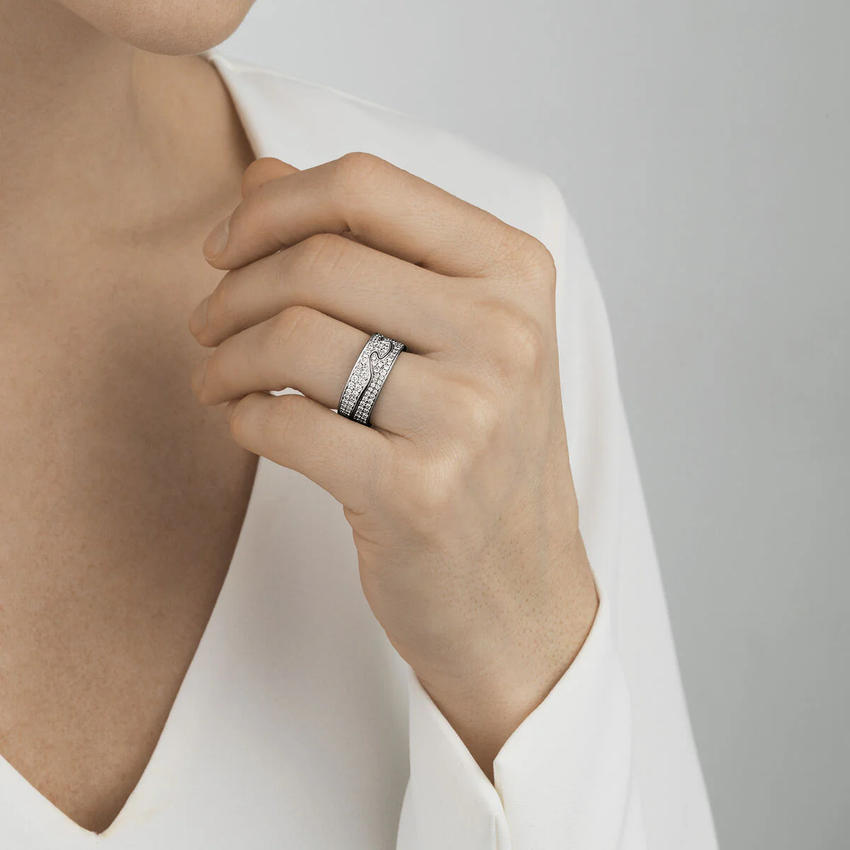 Georg Jensen - Fusion endering 18 karat hvidguld - 20000331 - Image 2