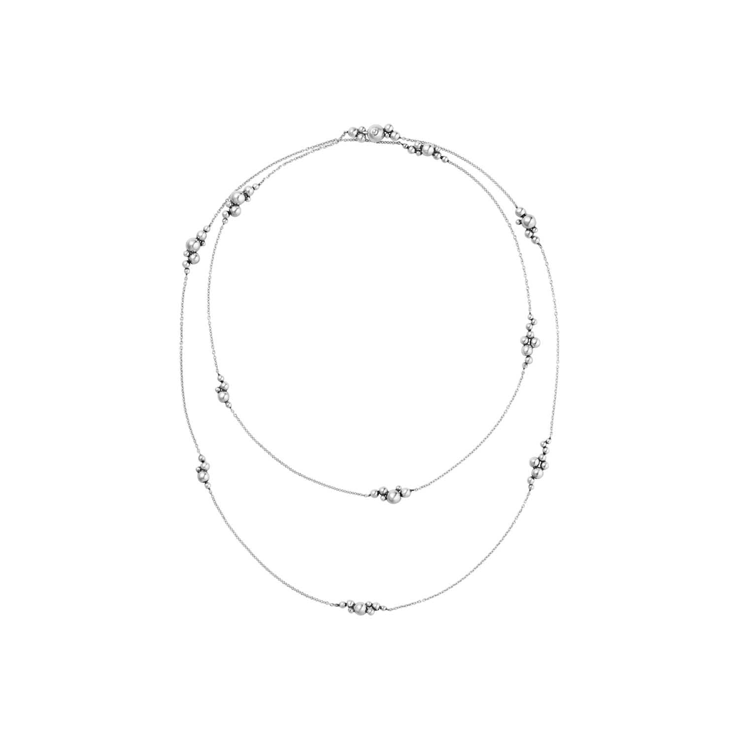 Georg Jensen - Grape halskæde, 92 cm - Sølv