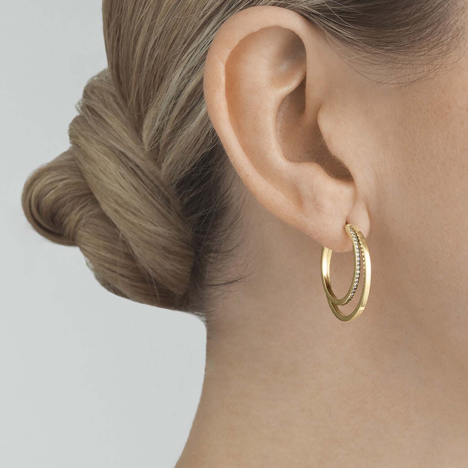 Georg Jensen - Halo Øreringe - 10014069 - Image 2