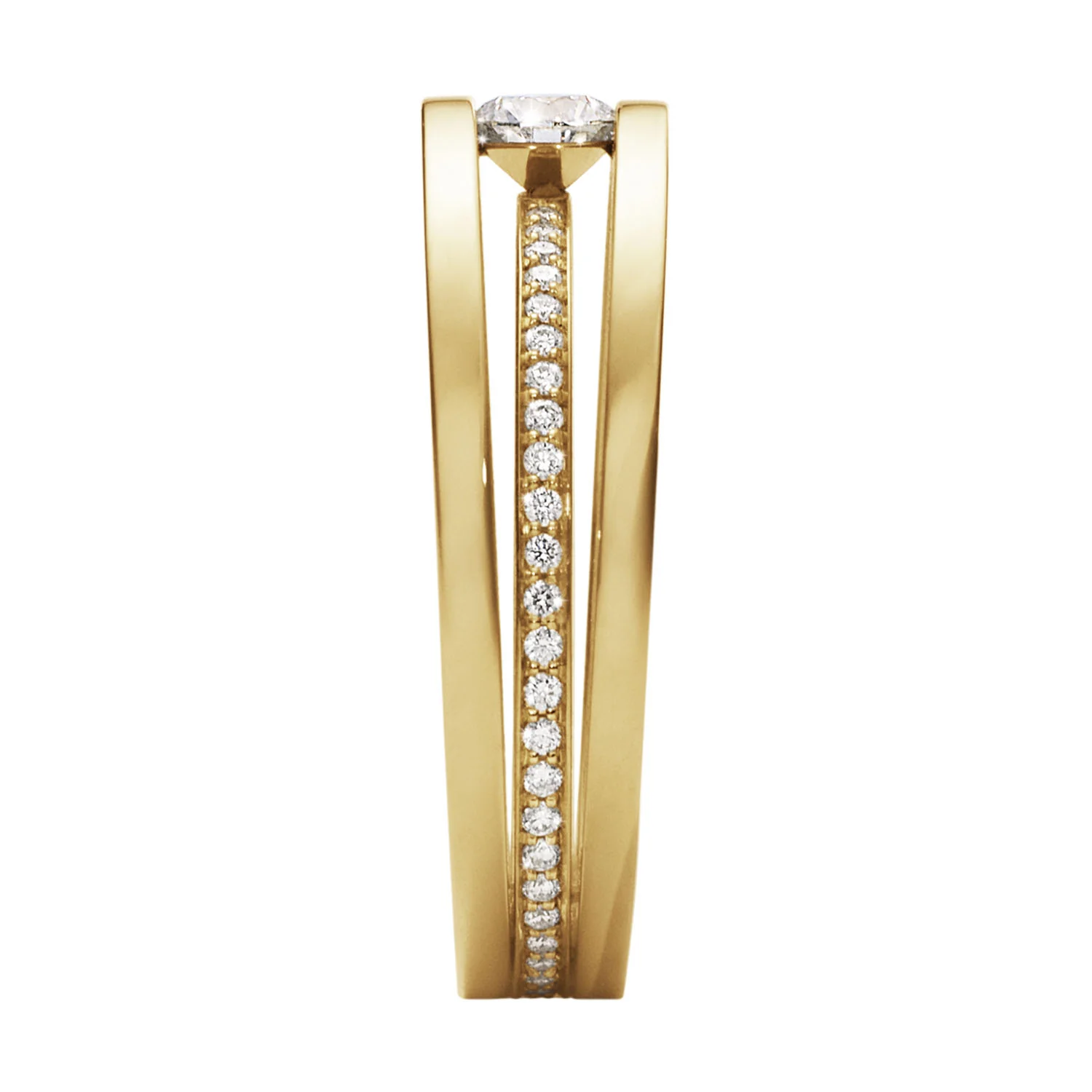 Georg Jensen - Halo Solitaire Ring - 20000117 - Image 3