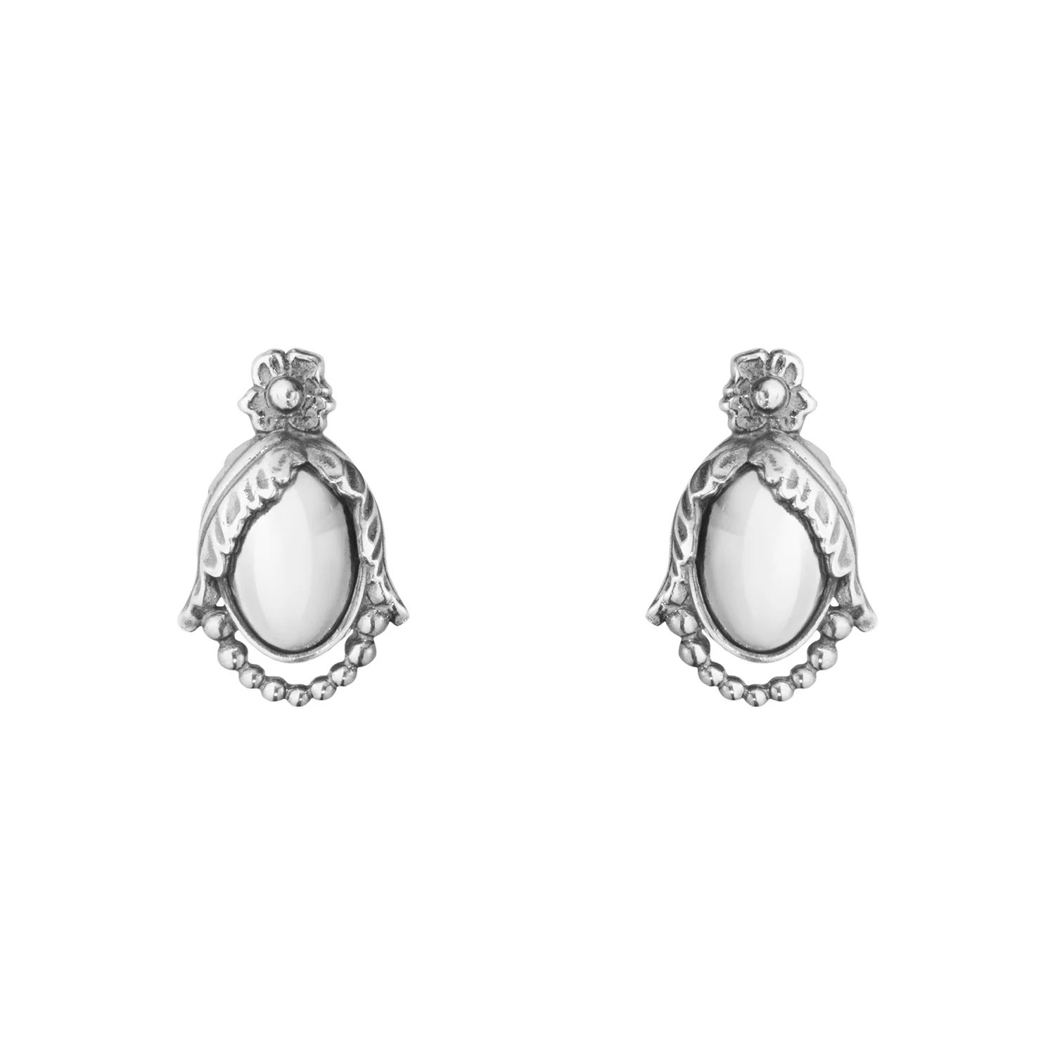Georg Jensen - Heritage øreclips 2023 - sølv