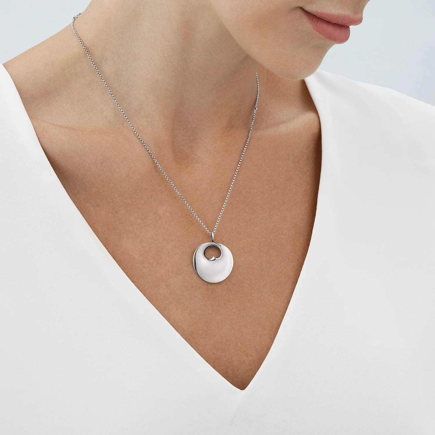 Georg Jensen - Hidden Heart Halskæde - 3415097 - Image 2