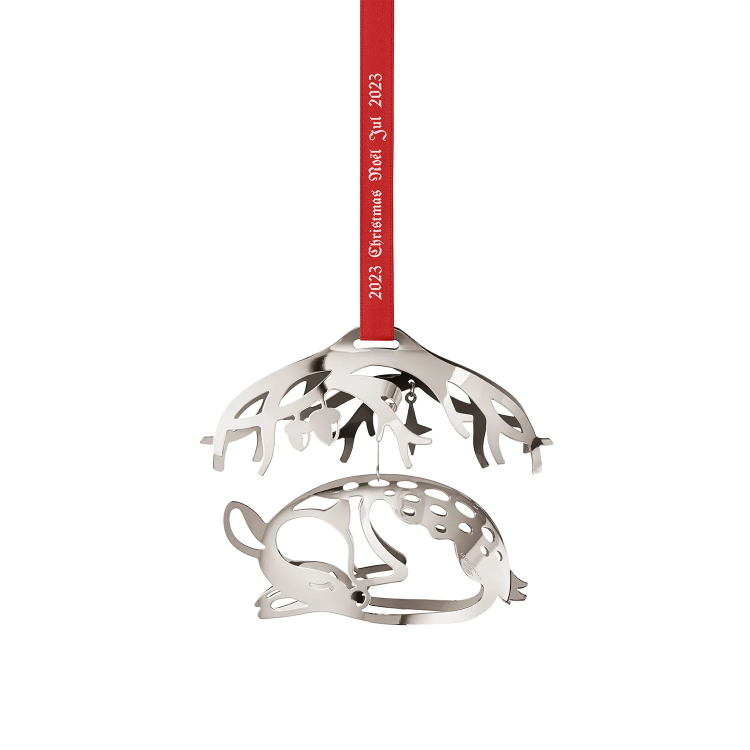 Georg Jensen - Juleuro 2023, Dådyr - Palladium belagt messing
