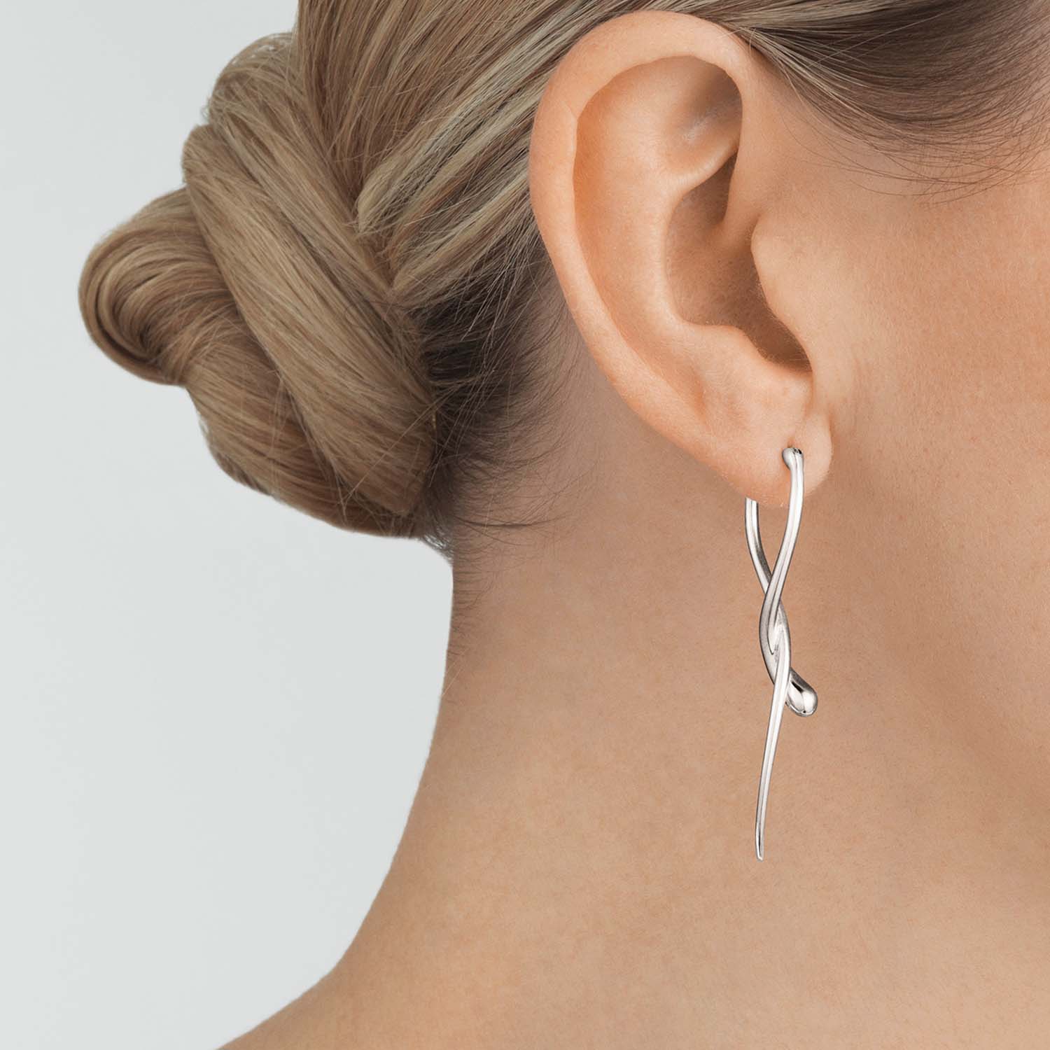 Georg Jensen - Mercy lange øreringe - 10015150 - Image 2