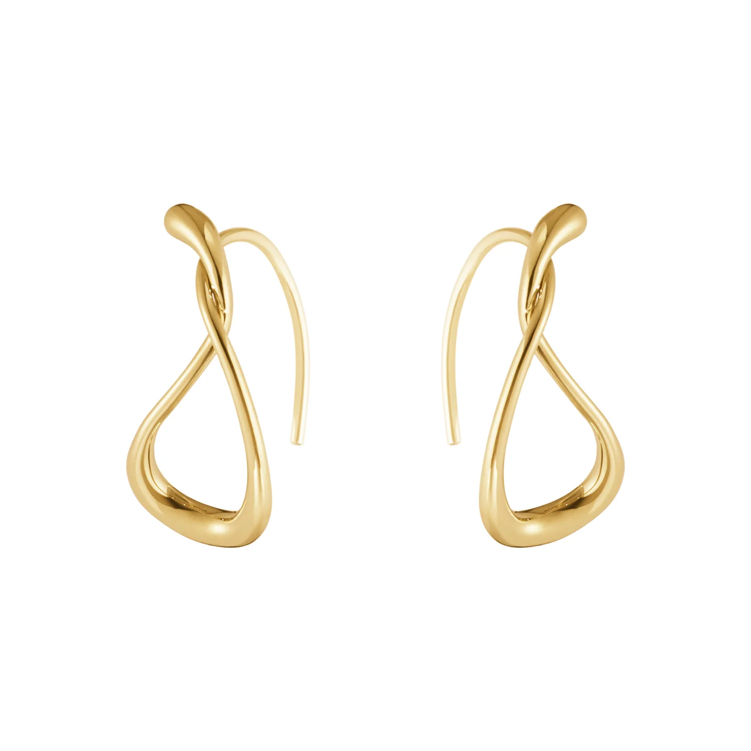 Georg Jensen - Mercy øreringe, small - 18 kt. guld