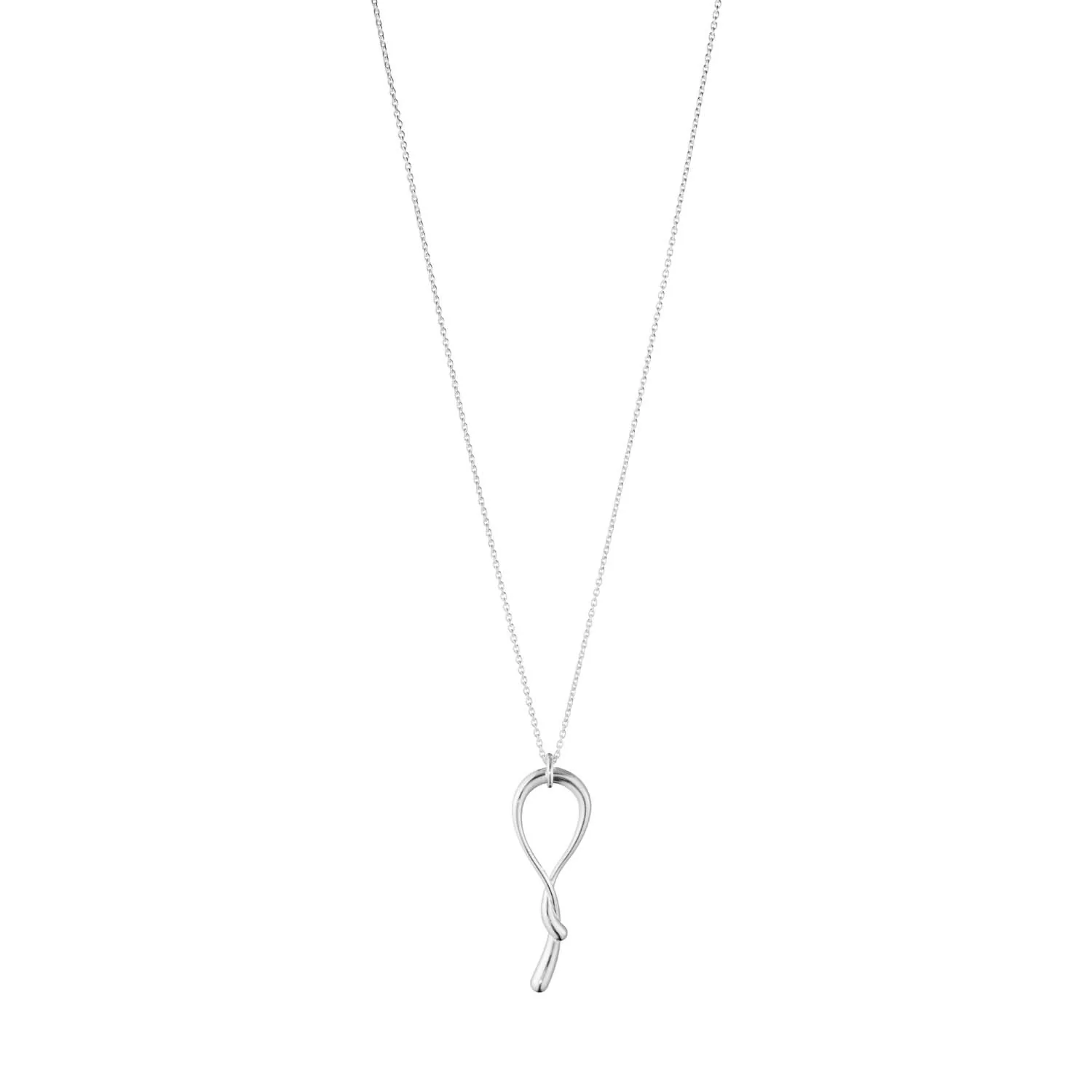 Georg Jensen - Mercy Swirl halskæde, 60 cm - 20001830