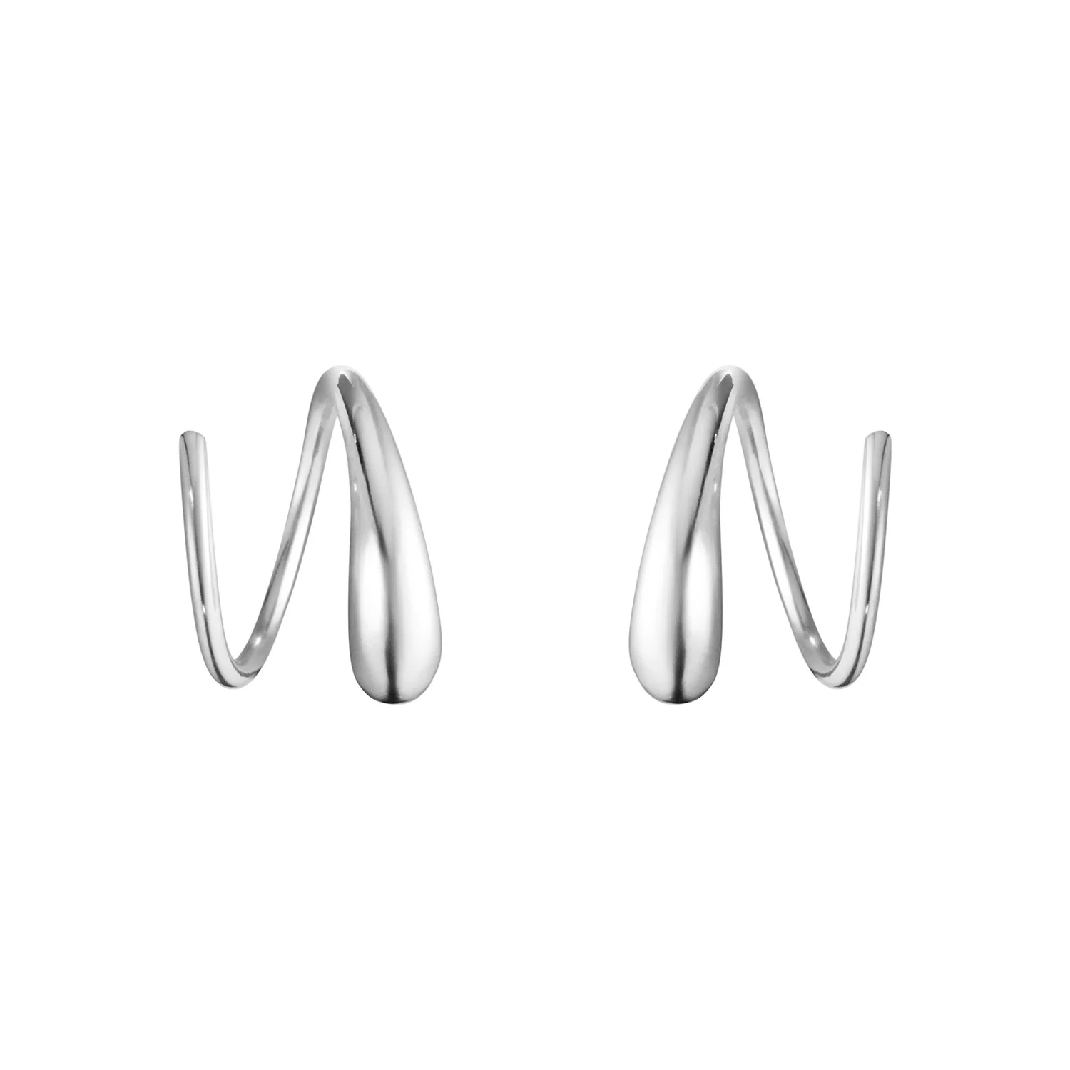 Georg Jensen - Mercy Swirl Øreringe - 10015148