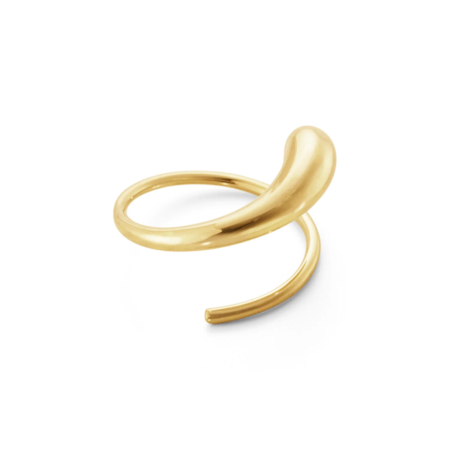 Georg Jensen - Mercy Swirl Øreringe - 10017066 - Image 5