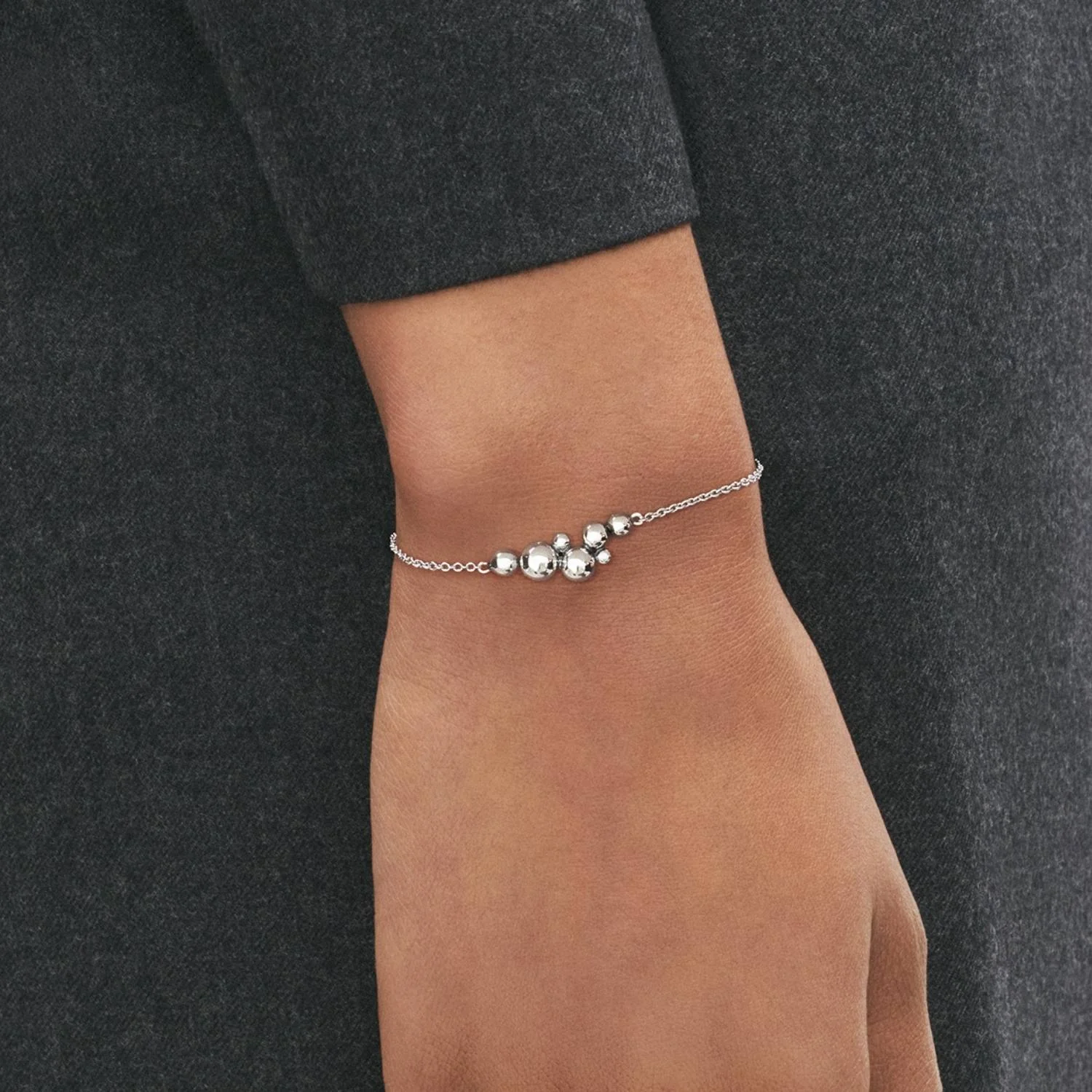 Georg Jensen - Moonlight Grapes Chain armbånd - 20001205 - Image 2