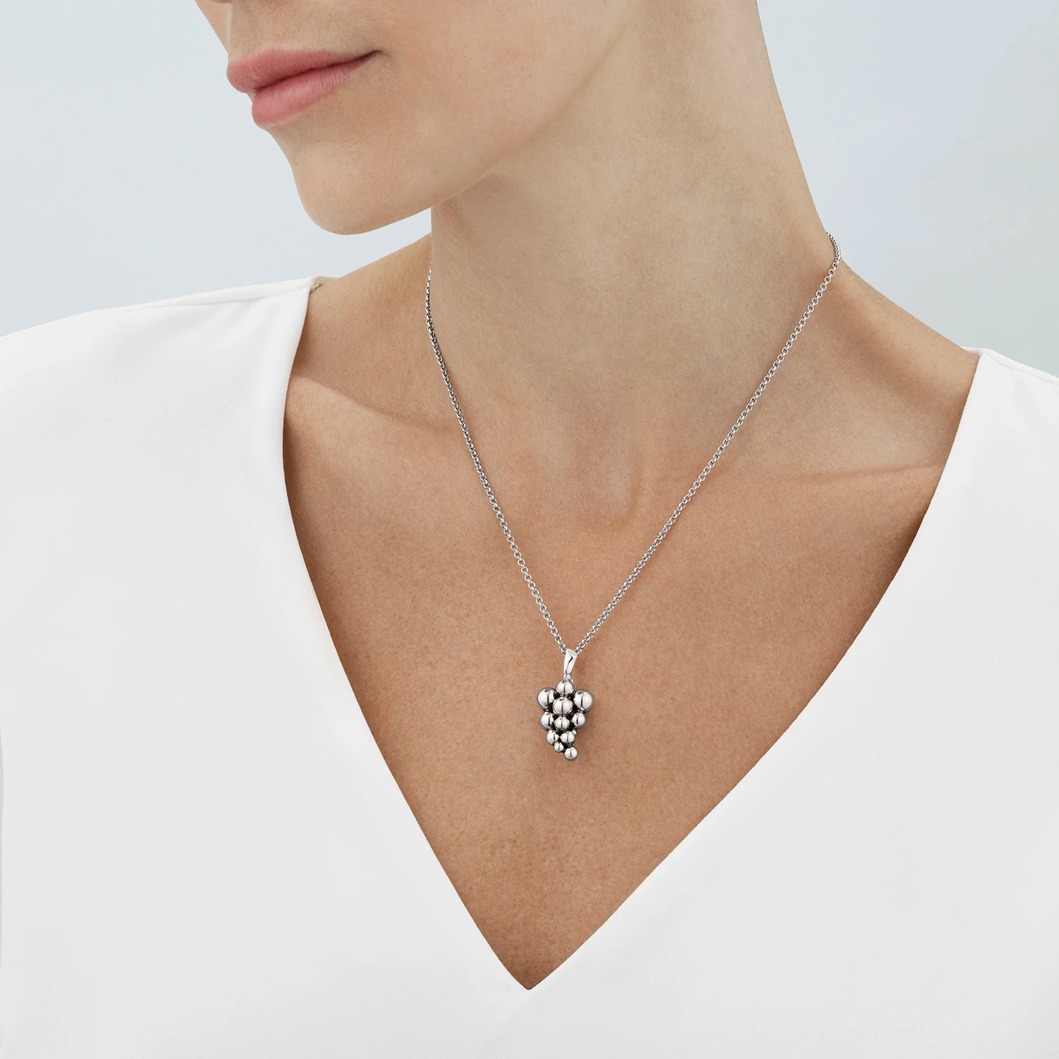 Georg Jensen - Moonlight Grapes Halskæde m. Vedhæng - 3536309 - Image 2