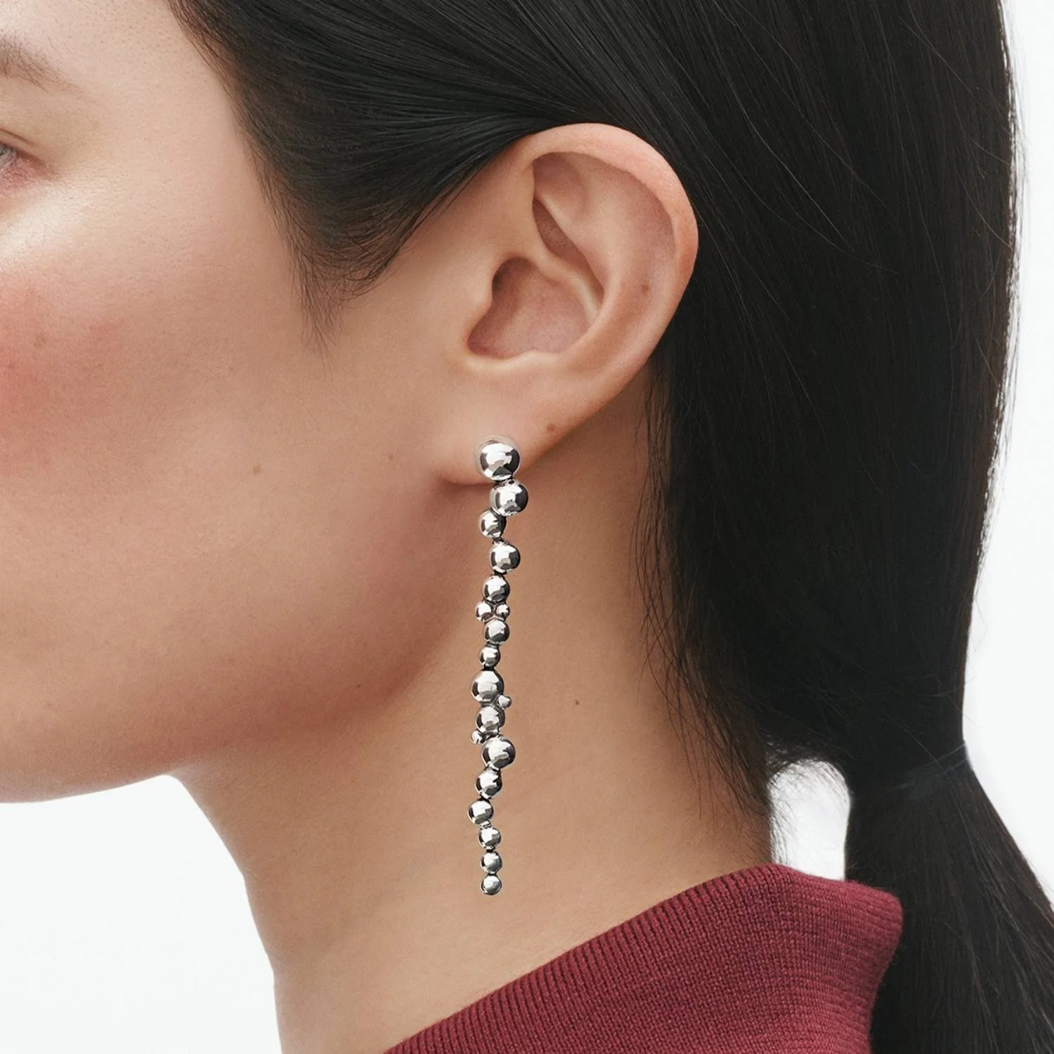 Georg Jensen - Moonlight Grapes ørehængere - 20001632 - Image 2