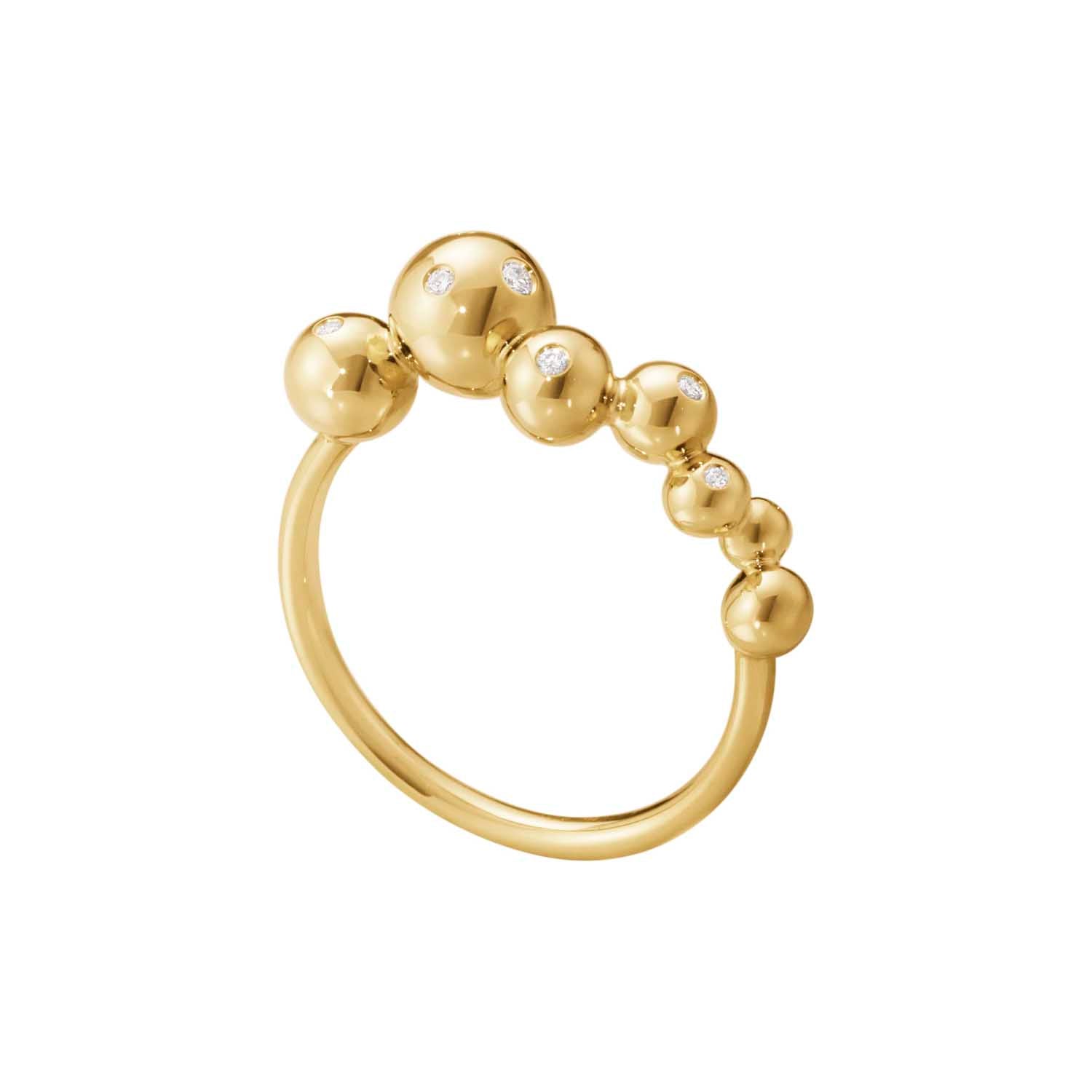 Georg Jensen - Moonlight Grapes ring m. 0,049ct. - 20001635