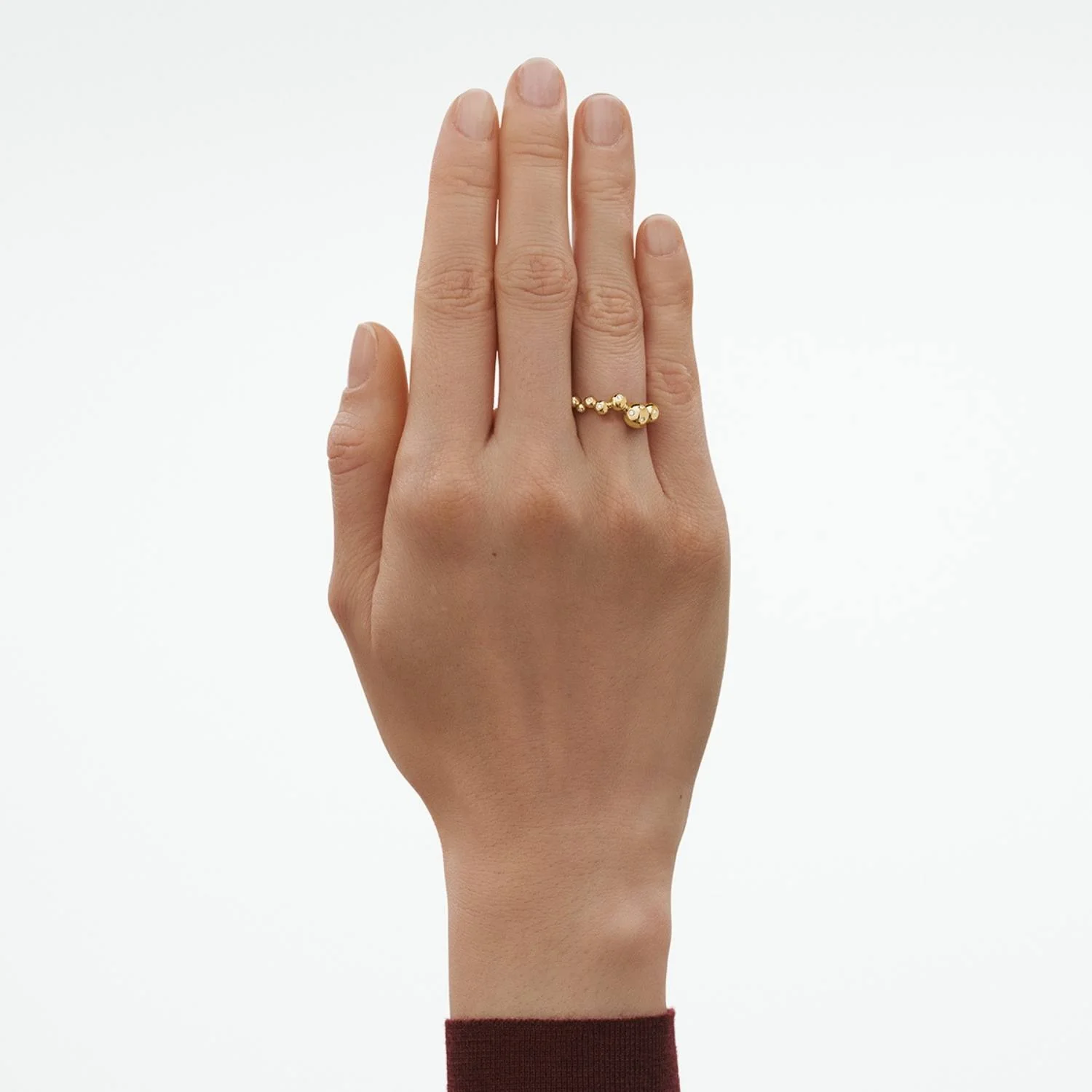 Georg Jensen - Moonlight Grapes ring m. 0,049ct. - 20001635 - Image 3