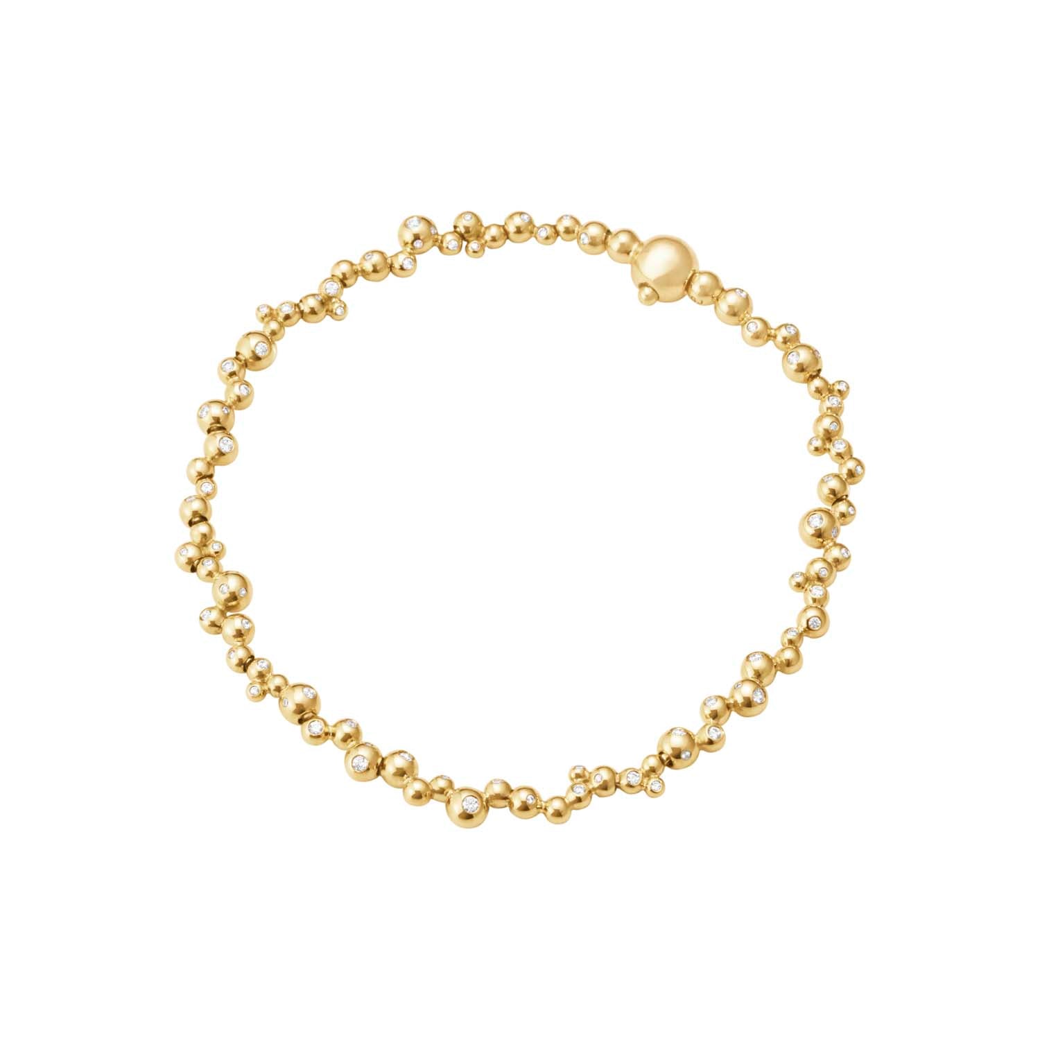 Georg Jensen - Moonlight Grapes Slim armbånd, 0,34ct-0,39ct - 20001419