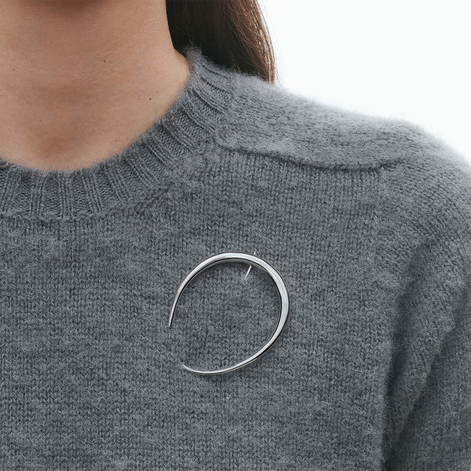 Georg Jensen - Offspring broche, Large - Sølv - Image 3