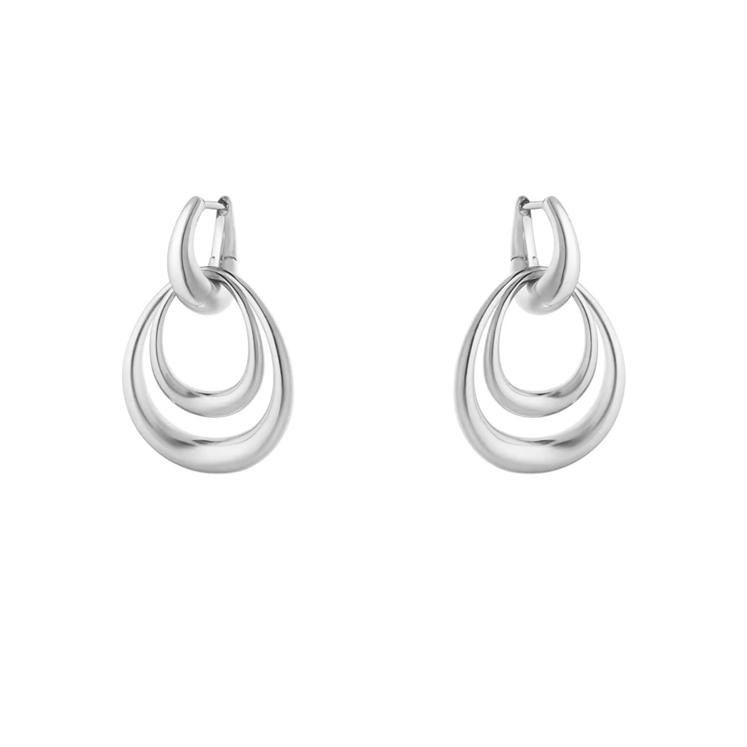 Georg Jensen - Offspring Double Element Medium øreringe - 20001943