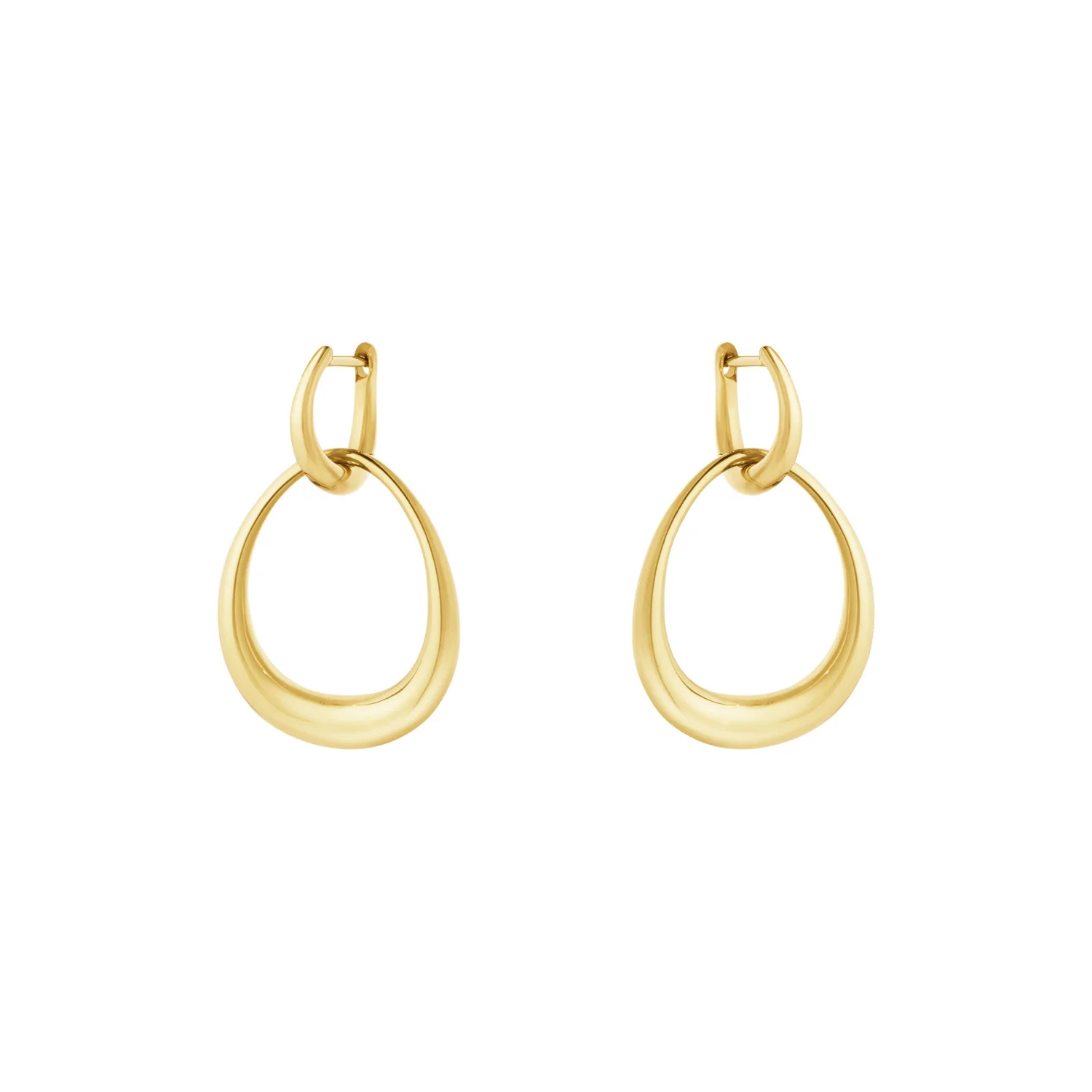Georg Jensen - Offspring Double Element Medium øreringe - 20001946 - Image 4