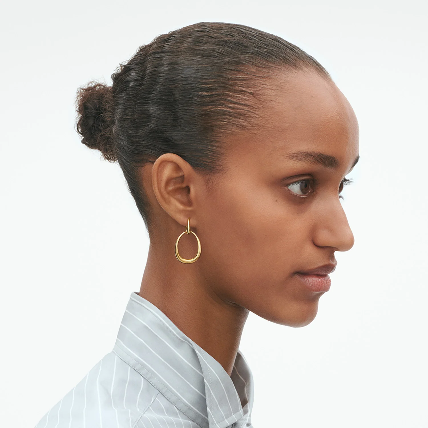 Georg Jensen - Offspring Double Element Medium øreringe - 20001946 - Image 9