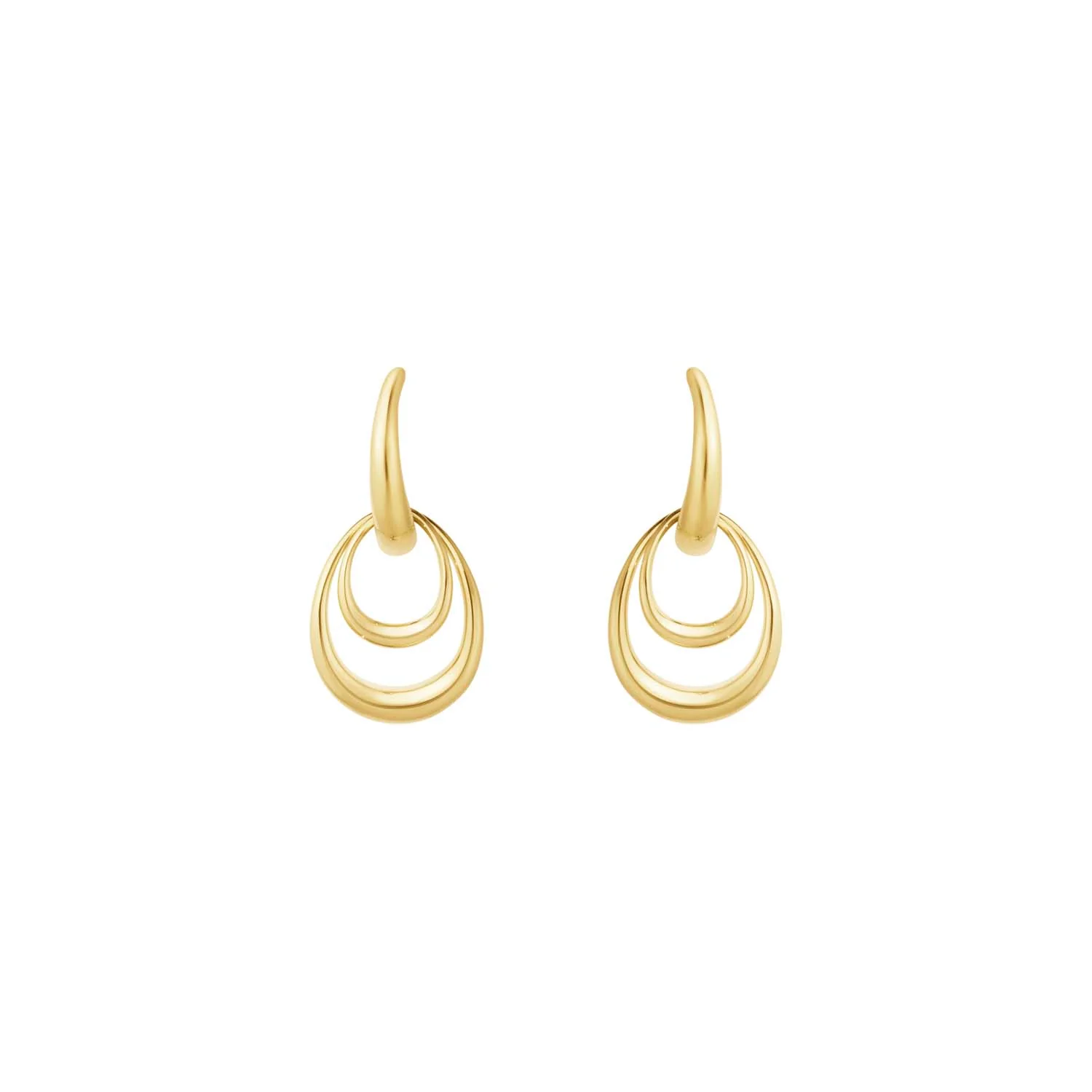 Georg Jensen - Offspring Double Element øreringe - 20001945 - Image 3