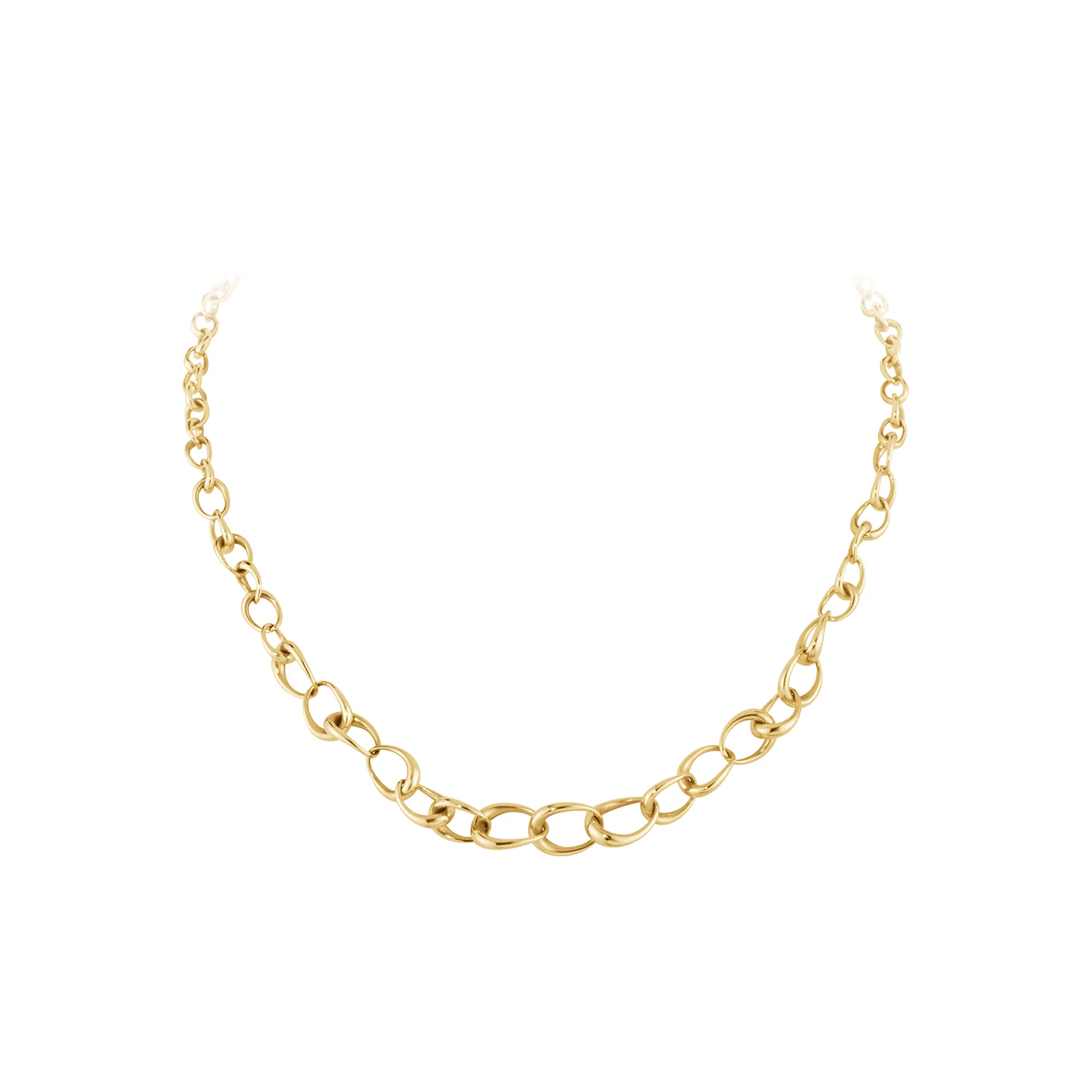 Georg Jensen - Offspring Graduated Link Collier Halskæde - 20000993