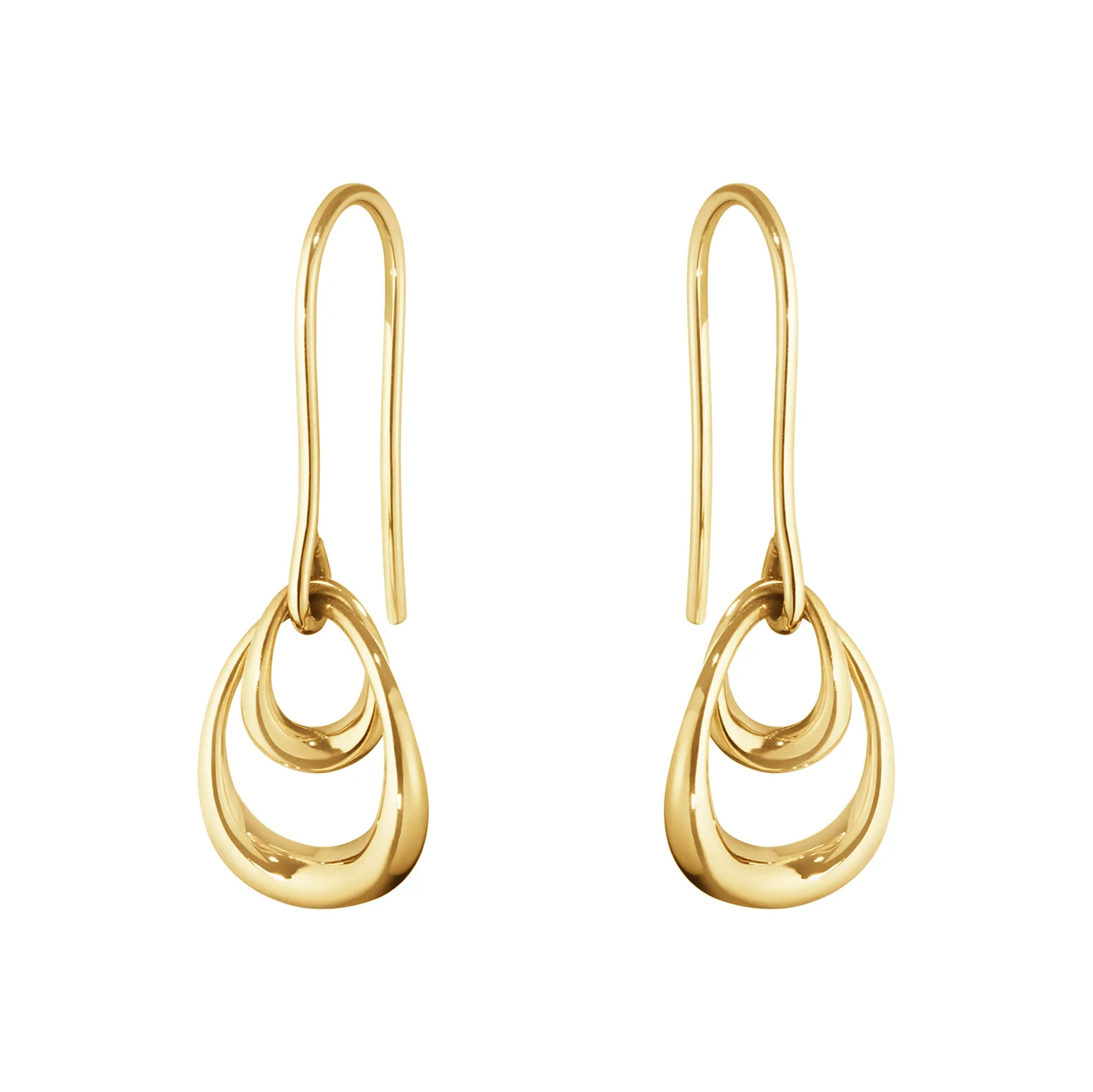 Georg Jensen - Offspring øreringe - 18 karat guld