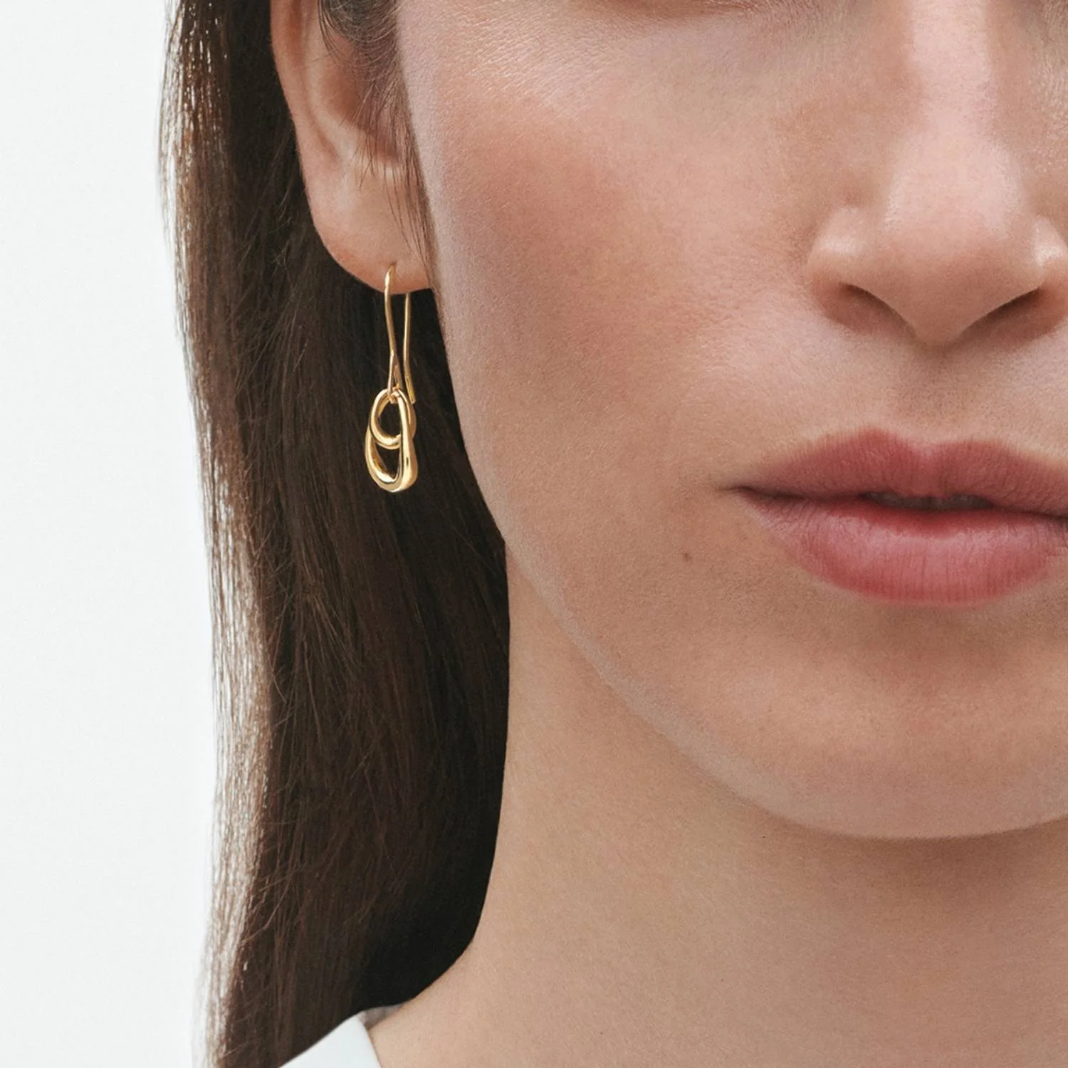 Georg Jensen - Offspring øreringe - 18 karat guld - Image 2