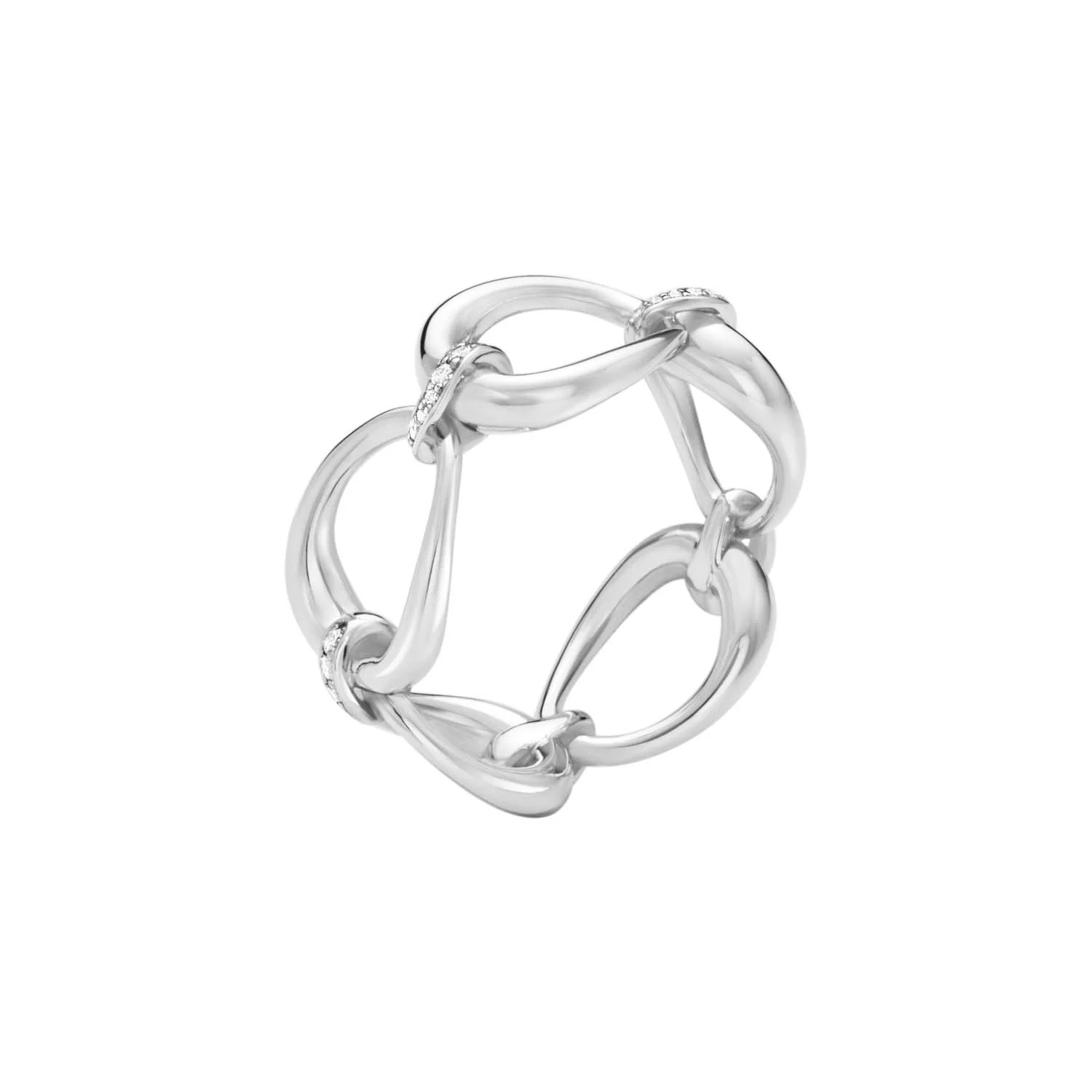 Georg Jensen - Offspring ring, 0,14 ct. tw/vs - 20001827