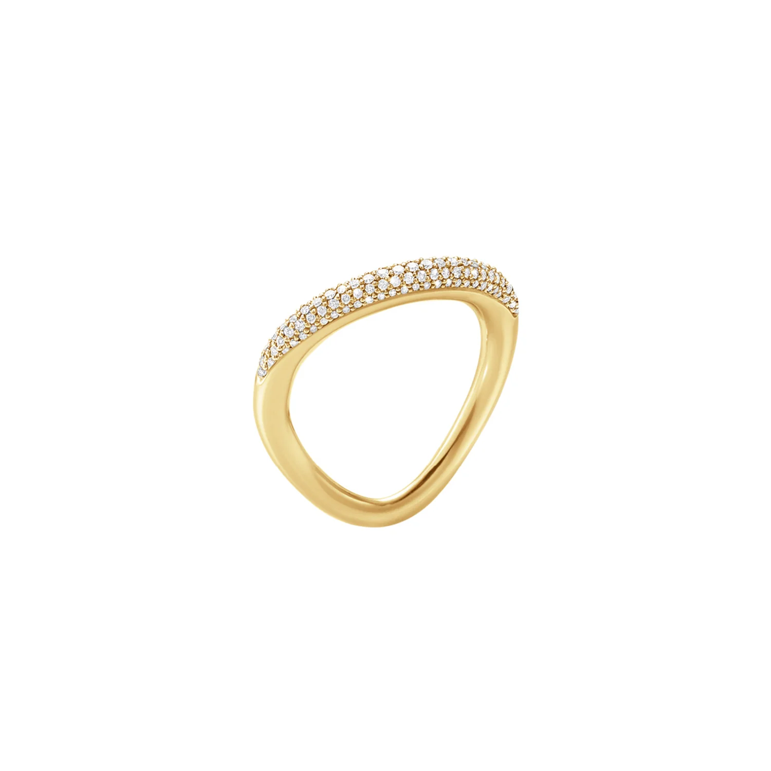 Georg Jensen - Offspring ring 0,35ct pavé - 20000990