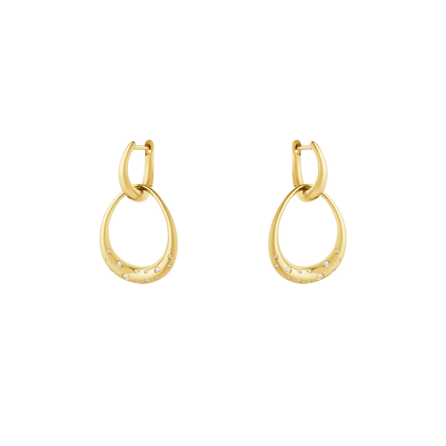 Georg Jensen - Offspring Three Element ørering, 0,08 ct. tw/vs - 20001959 - Image 4
